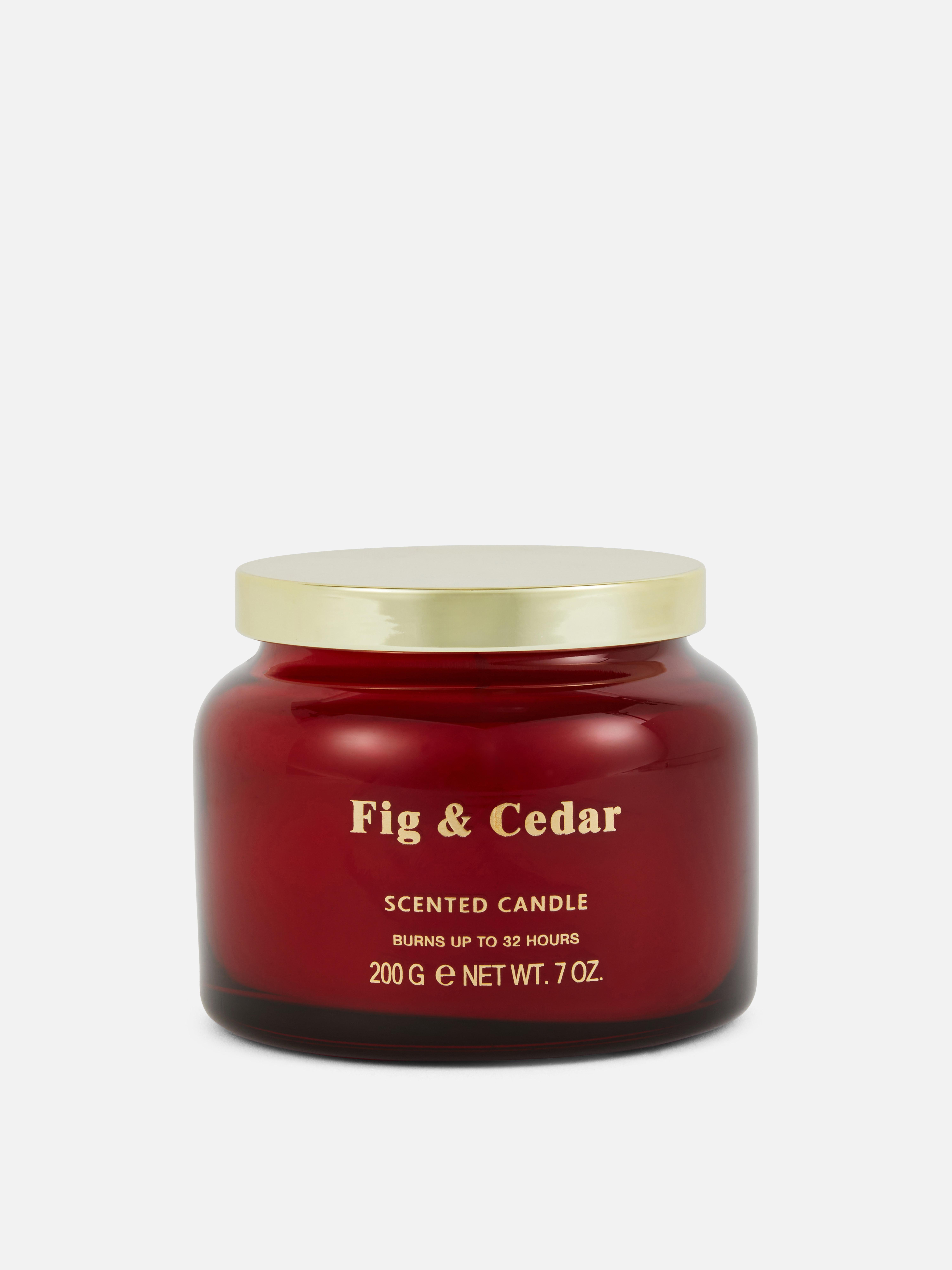 Scented Candle In Festive Lidded Container
