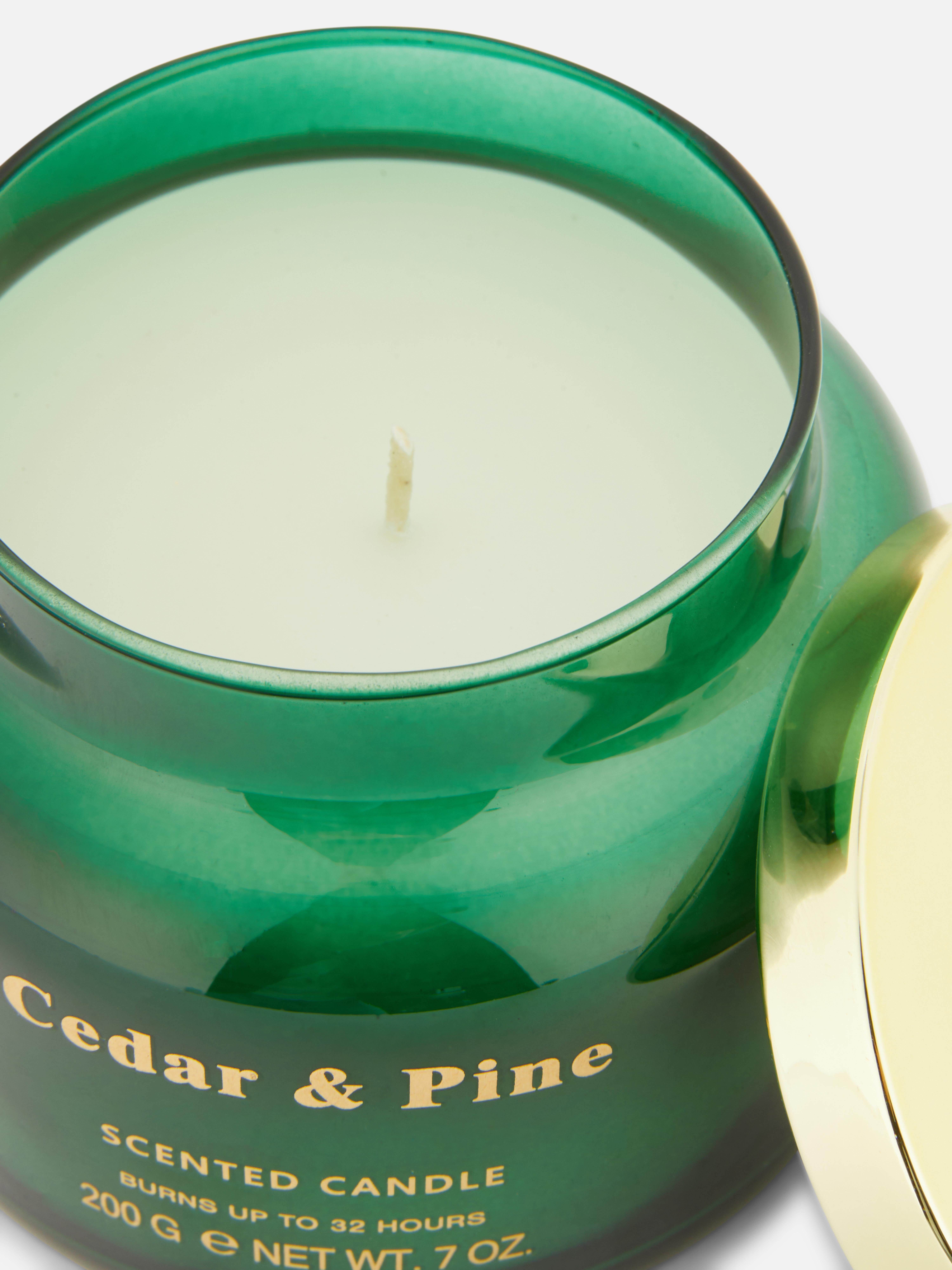 Scented Candle In Festive Lidded Container