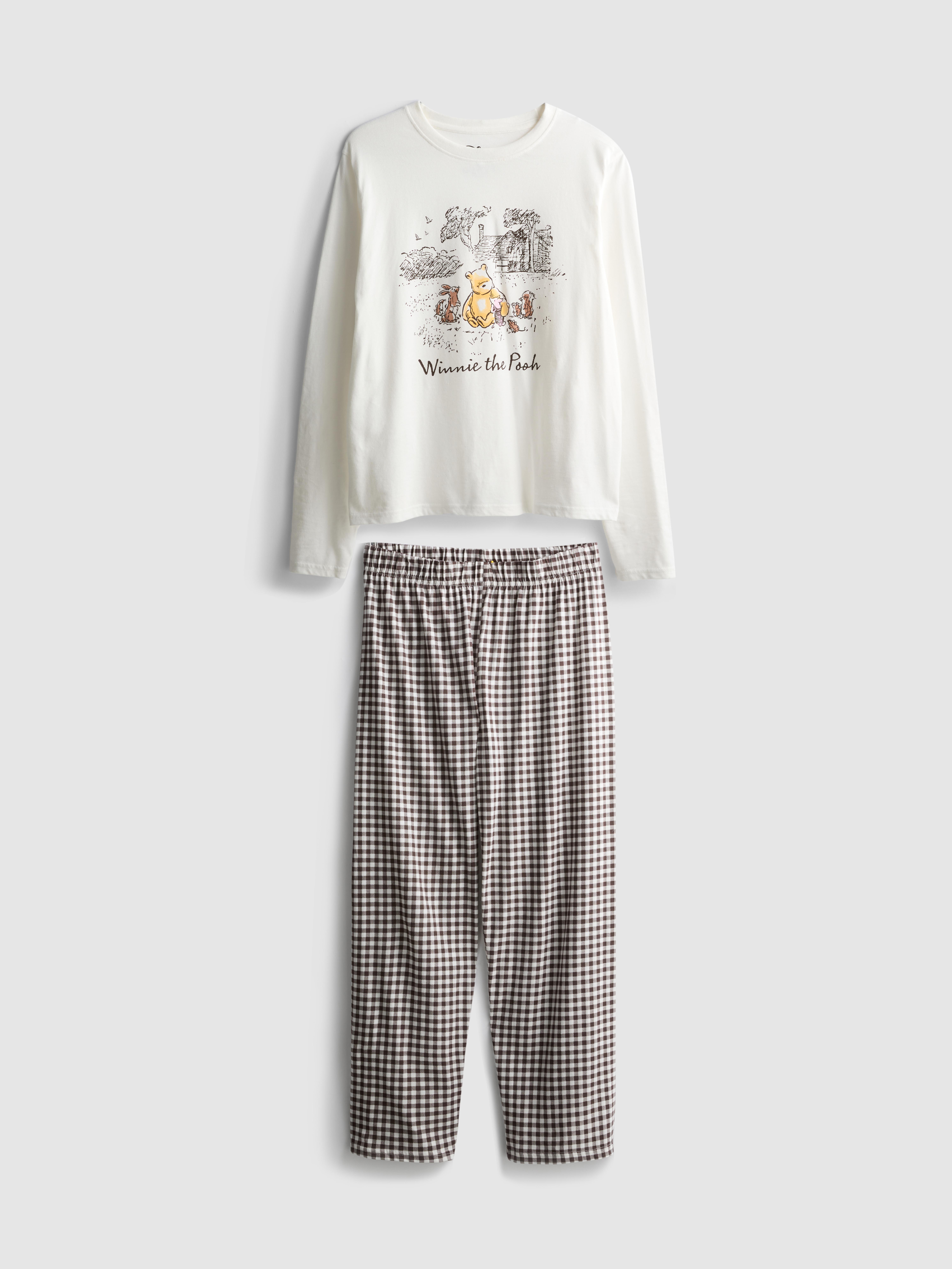 Women's Cream Disney’s Winnie The Pooh Cotton Pajamas