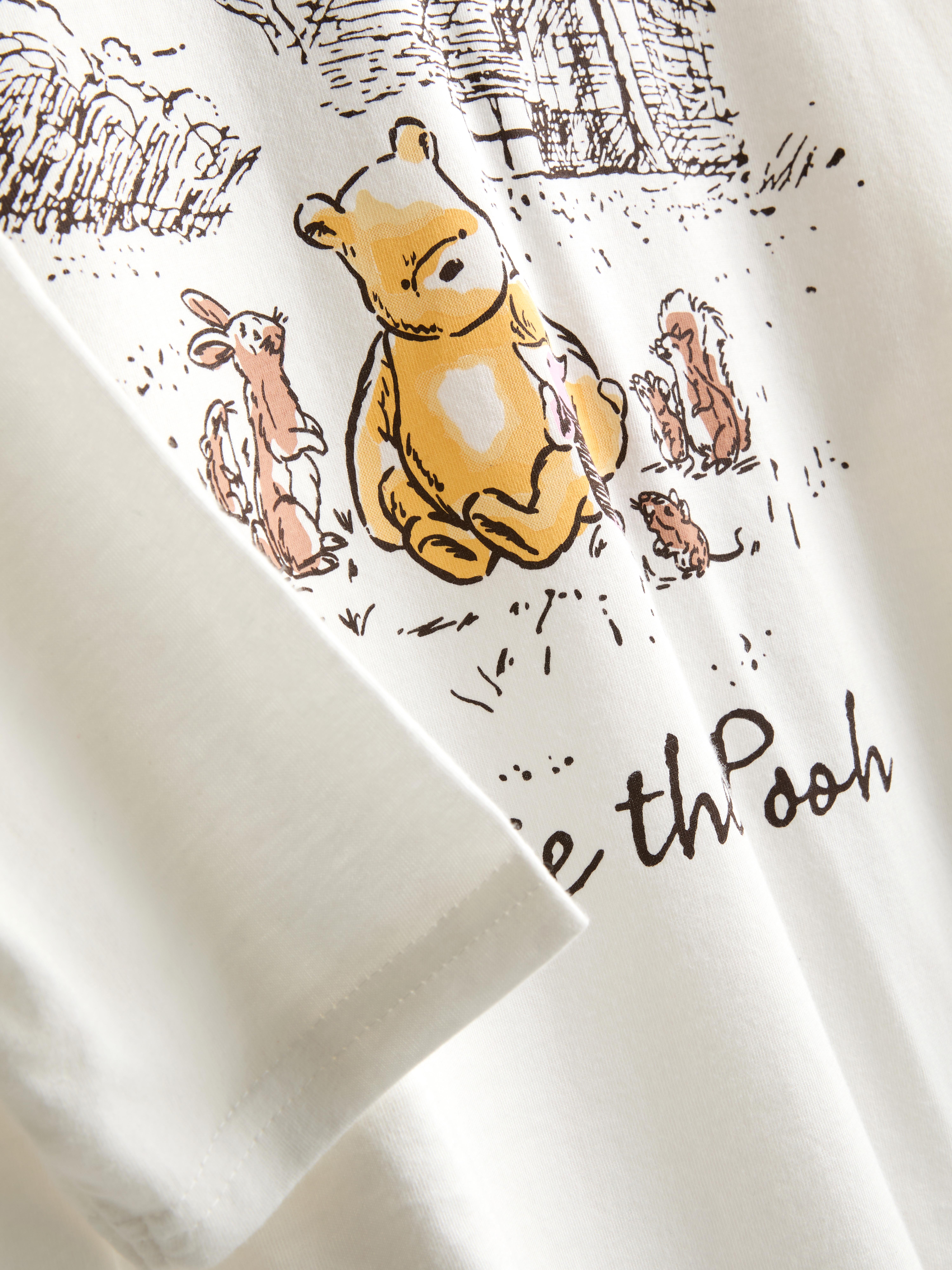 Women's Cream Disney’s Winnie The Pooh Cotton Pajamas