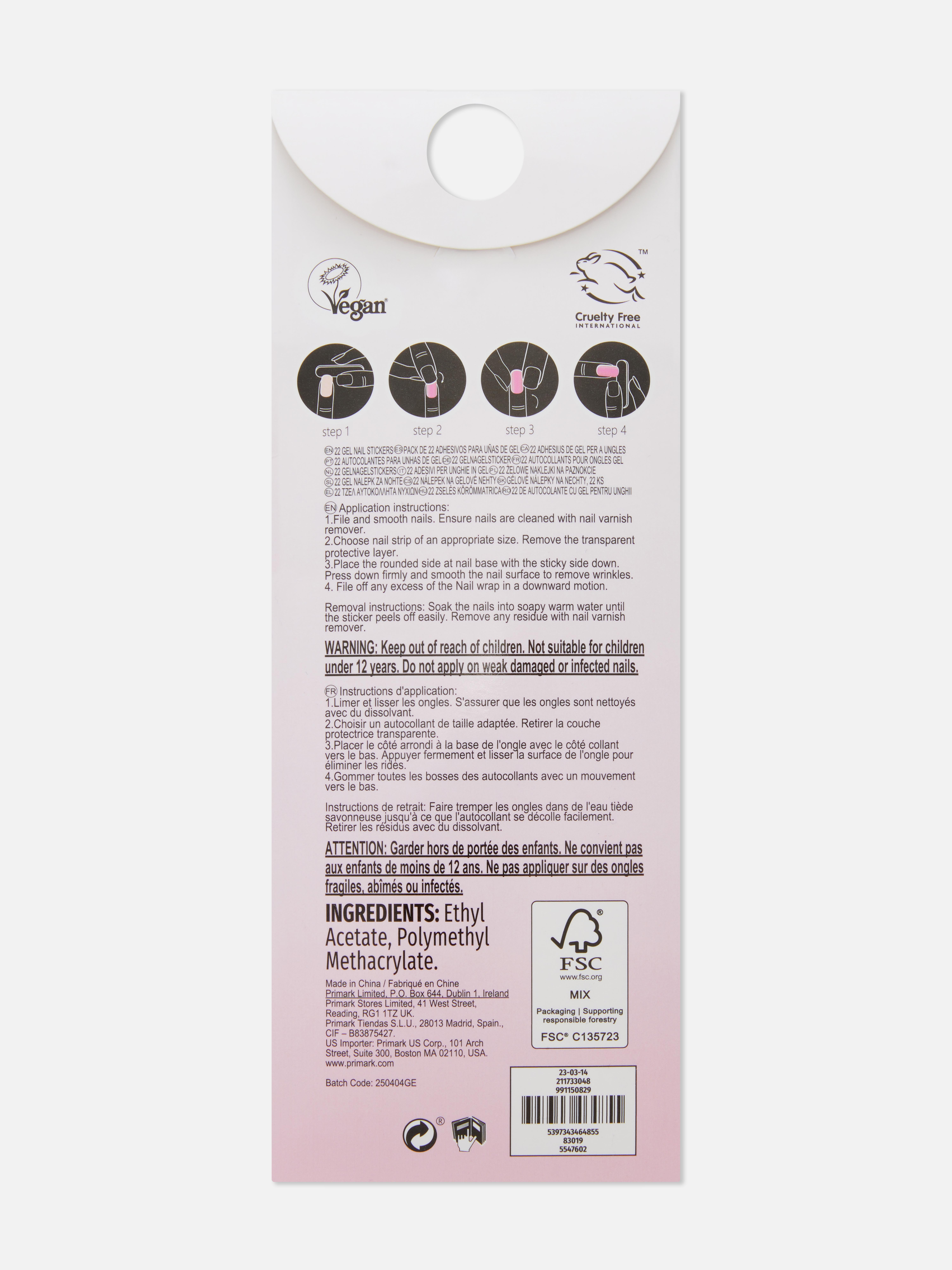 PS... Gel Nail Stickers