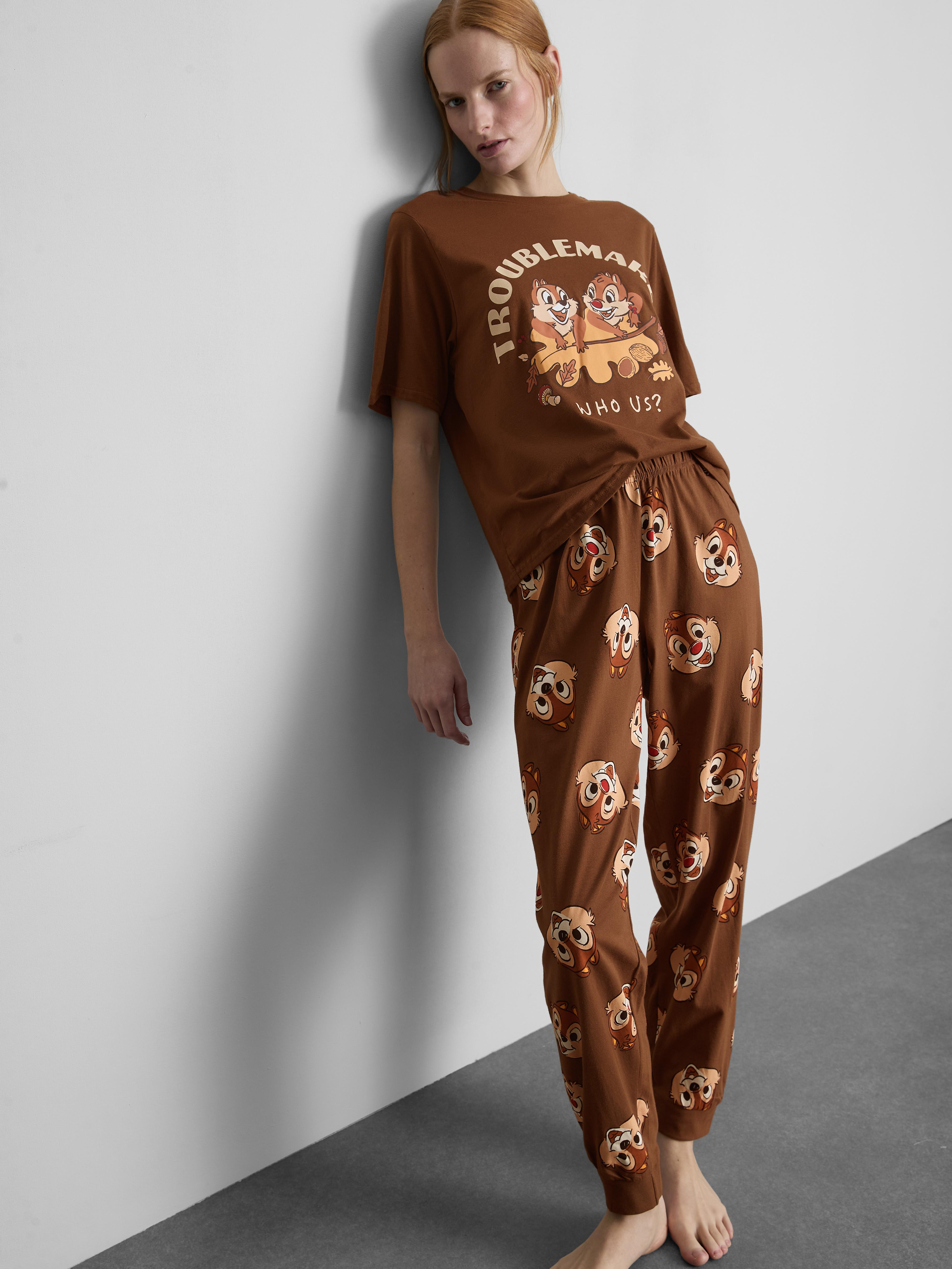 Disney’s Chip And Dale Cotton Pyjamas