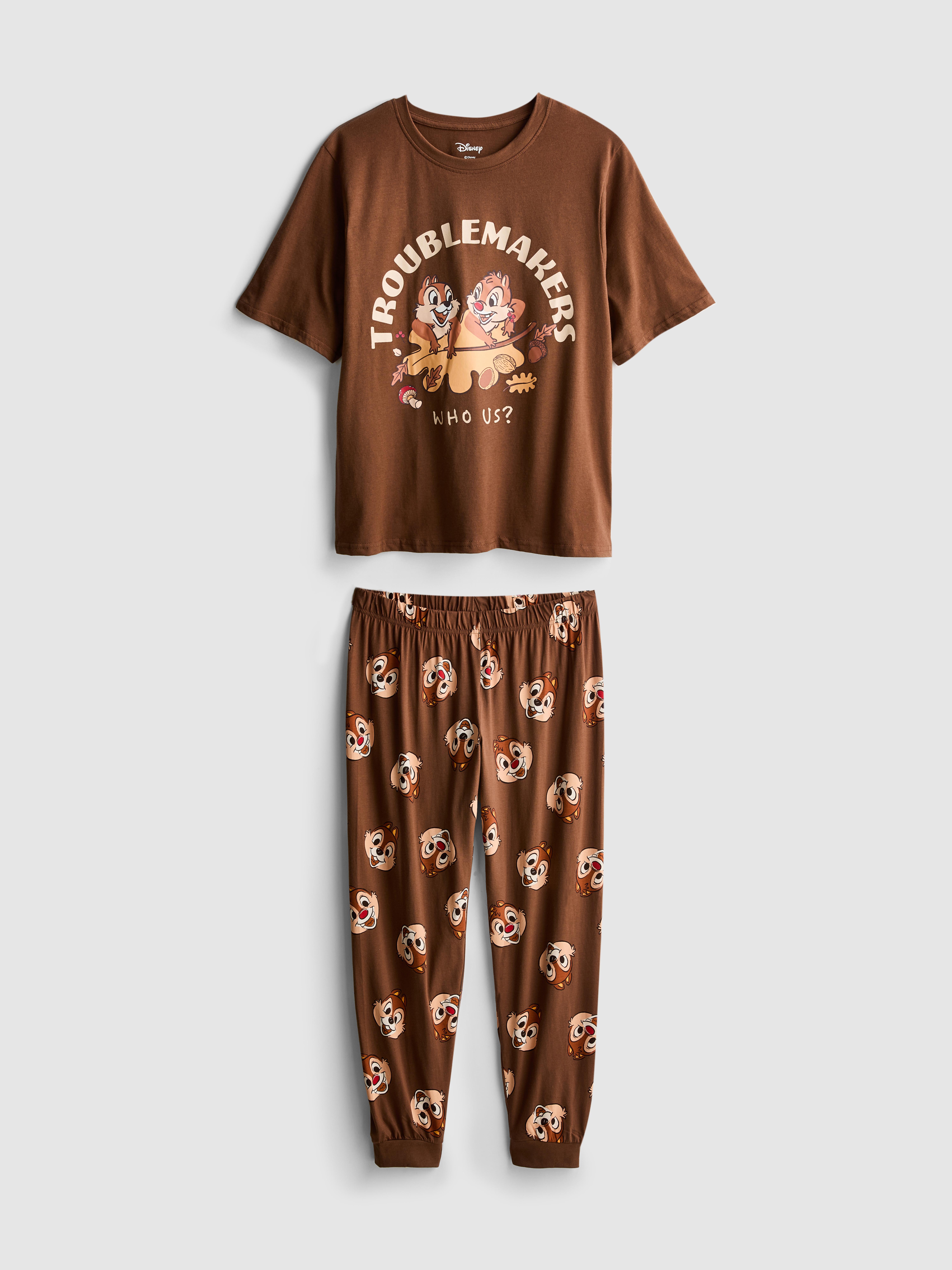 Disney’s Chip And Dale Cotton Pyjamas
