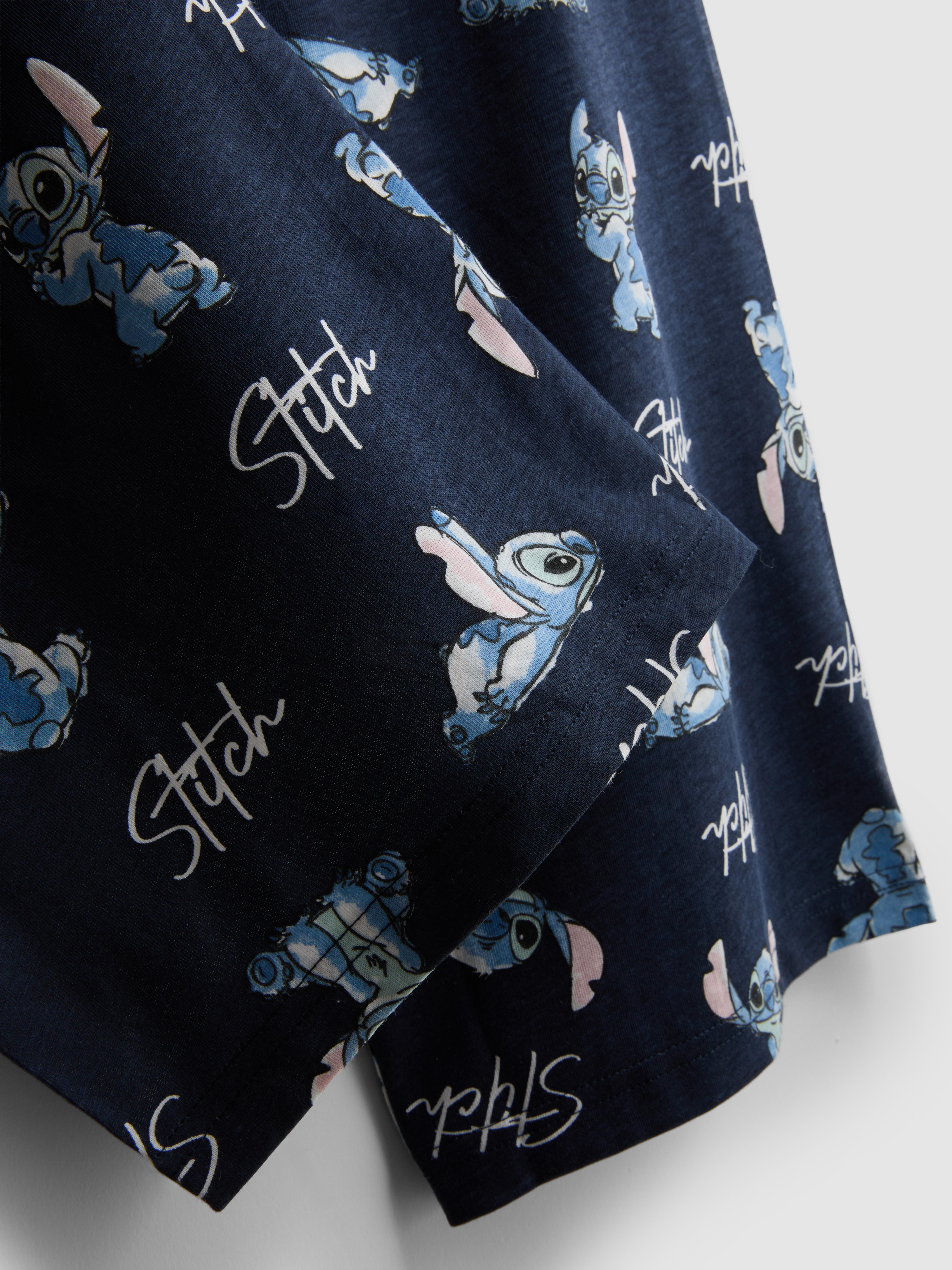 Women's Ivory Disney's Stitch T-shirt Pajamas