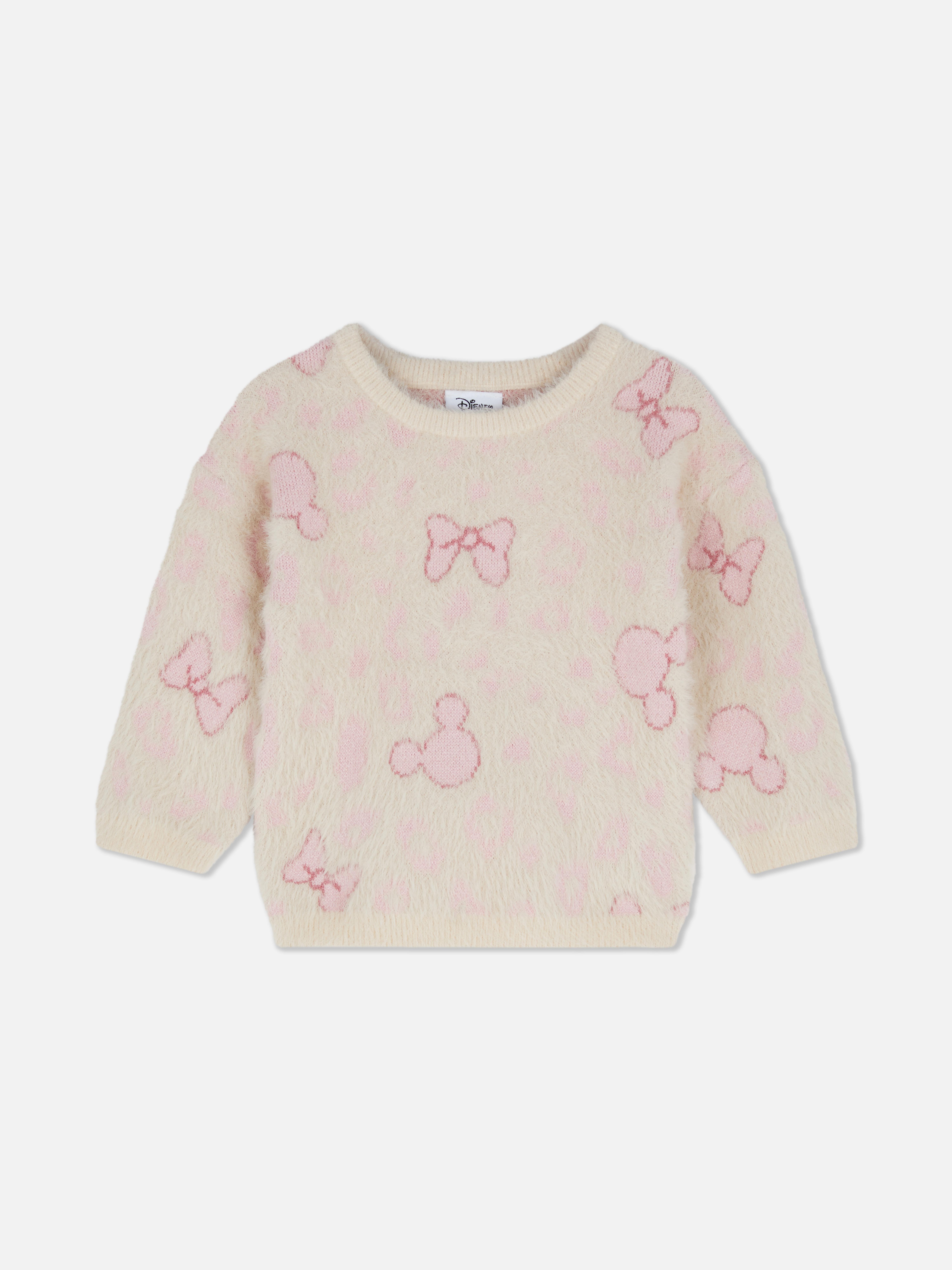 0-24mths | Disney's Minnie Mouse Eyelash Sweater