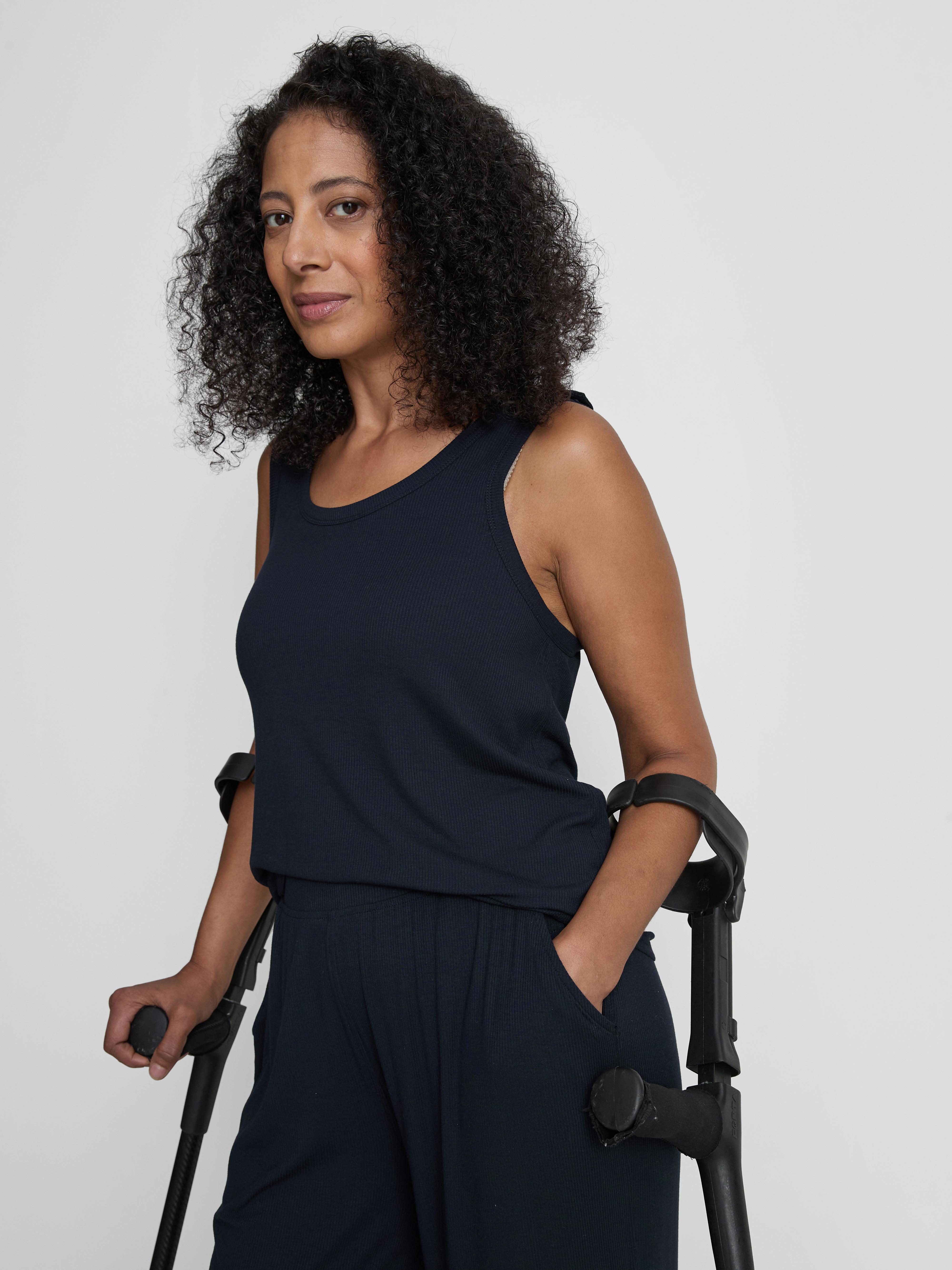 Adaptive Ribbed Pyjama Bottoms
