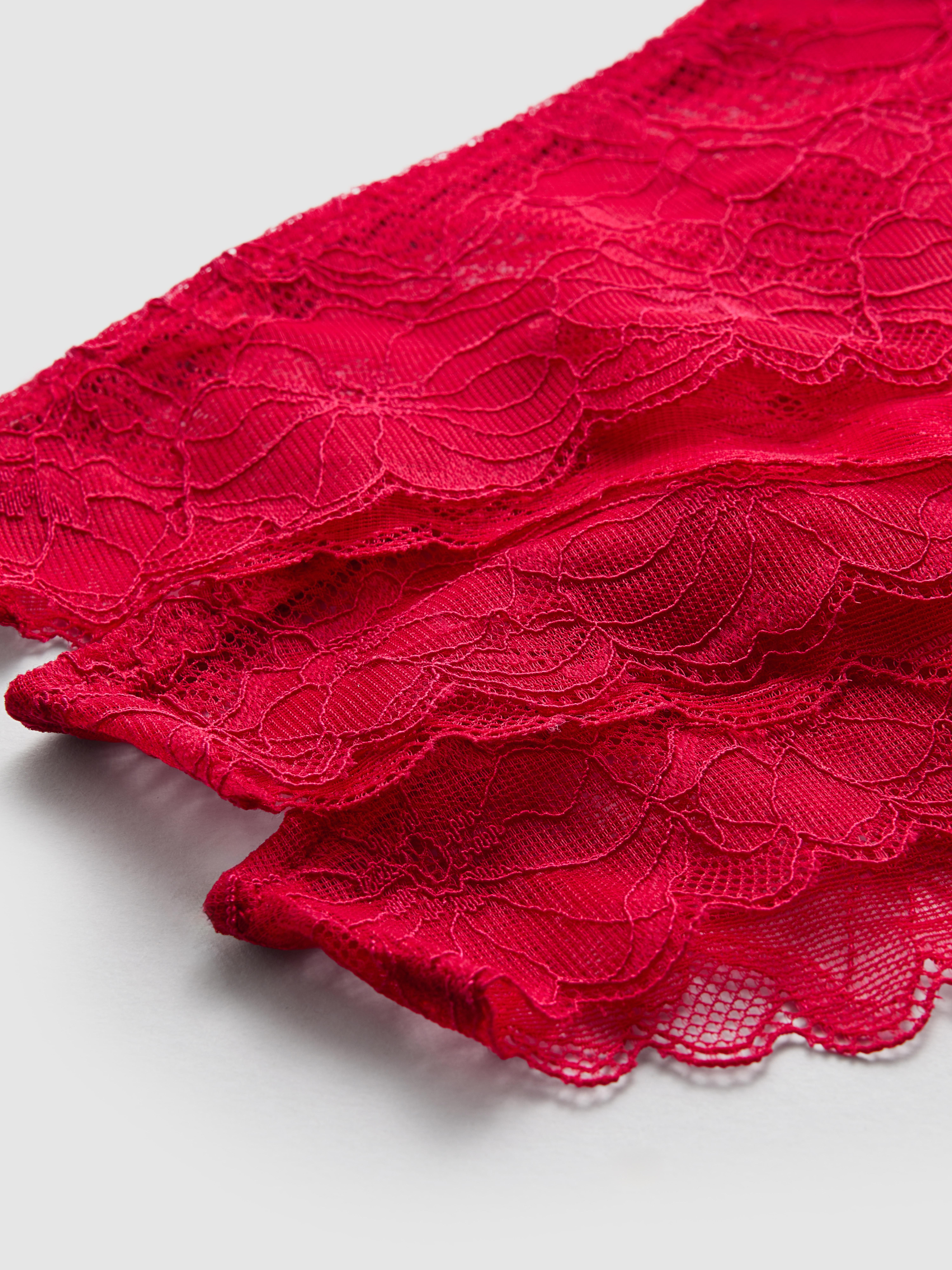 3-Pack Lace Brazilian Briefs