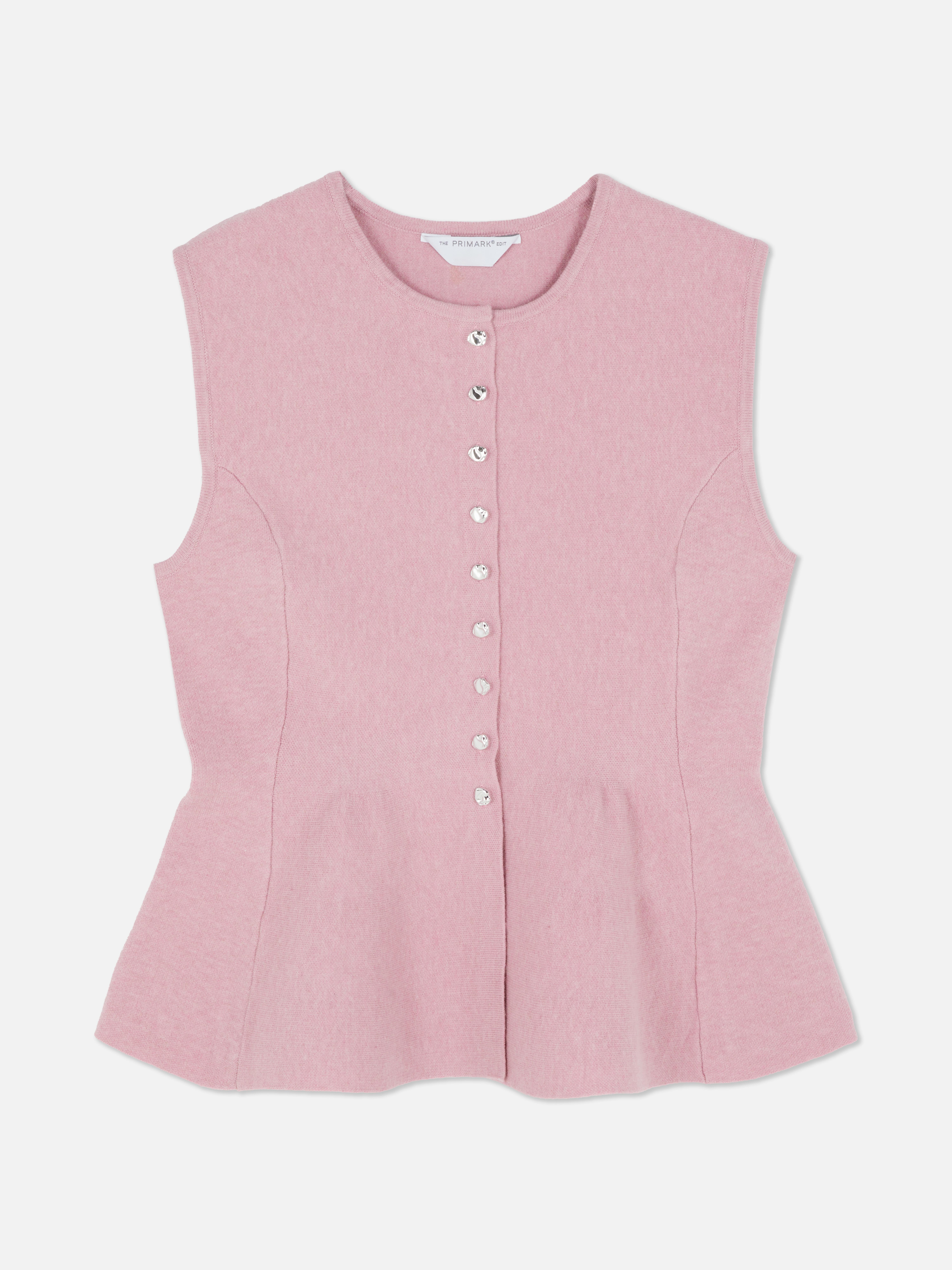 Gilet con volant The Edit Rosa