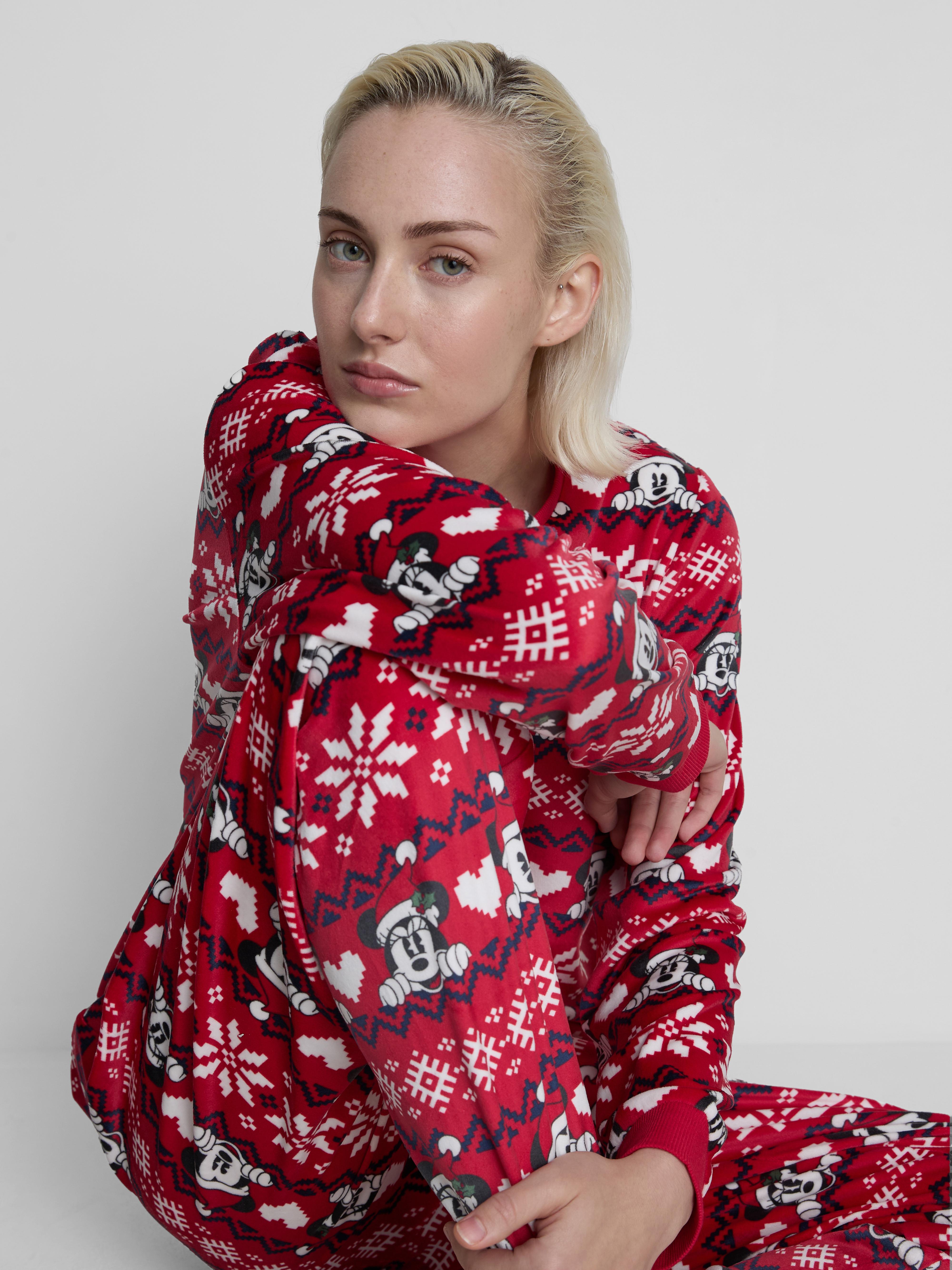 Women's Disney's Mickey Mouse Fair Isle Family Christmas Pyjamas