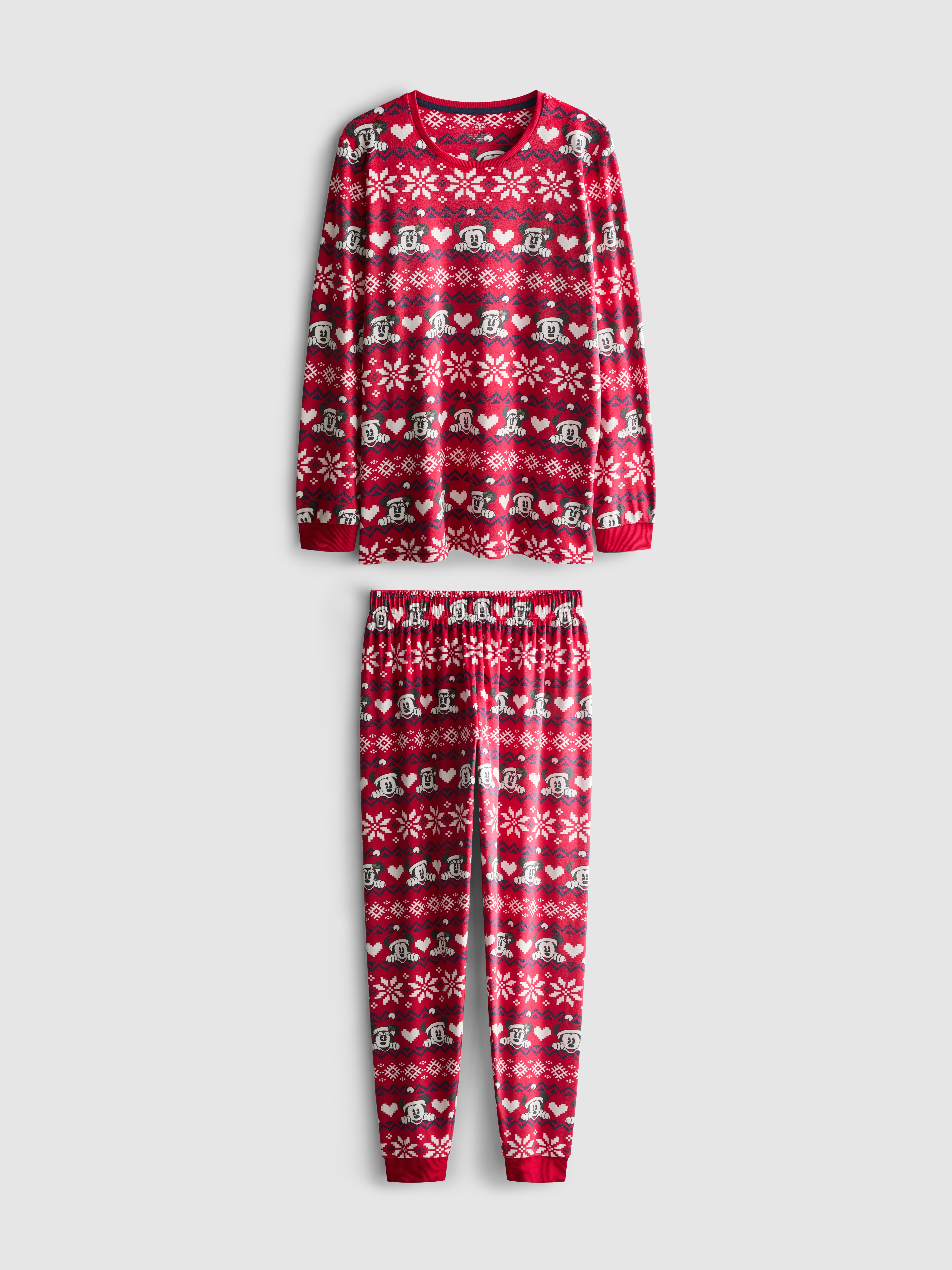Women's Disney's Mickey Mouse Fair Isle Family Christmas Pyjamas