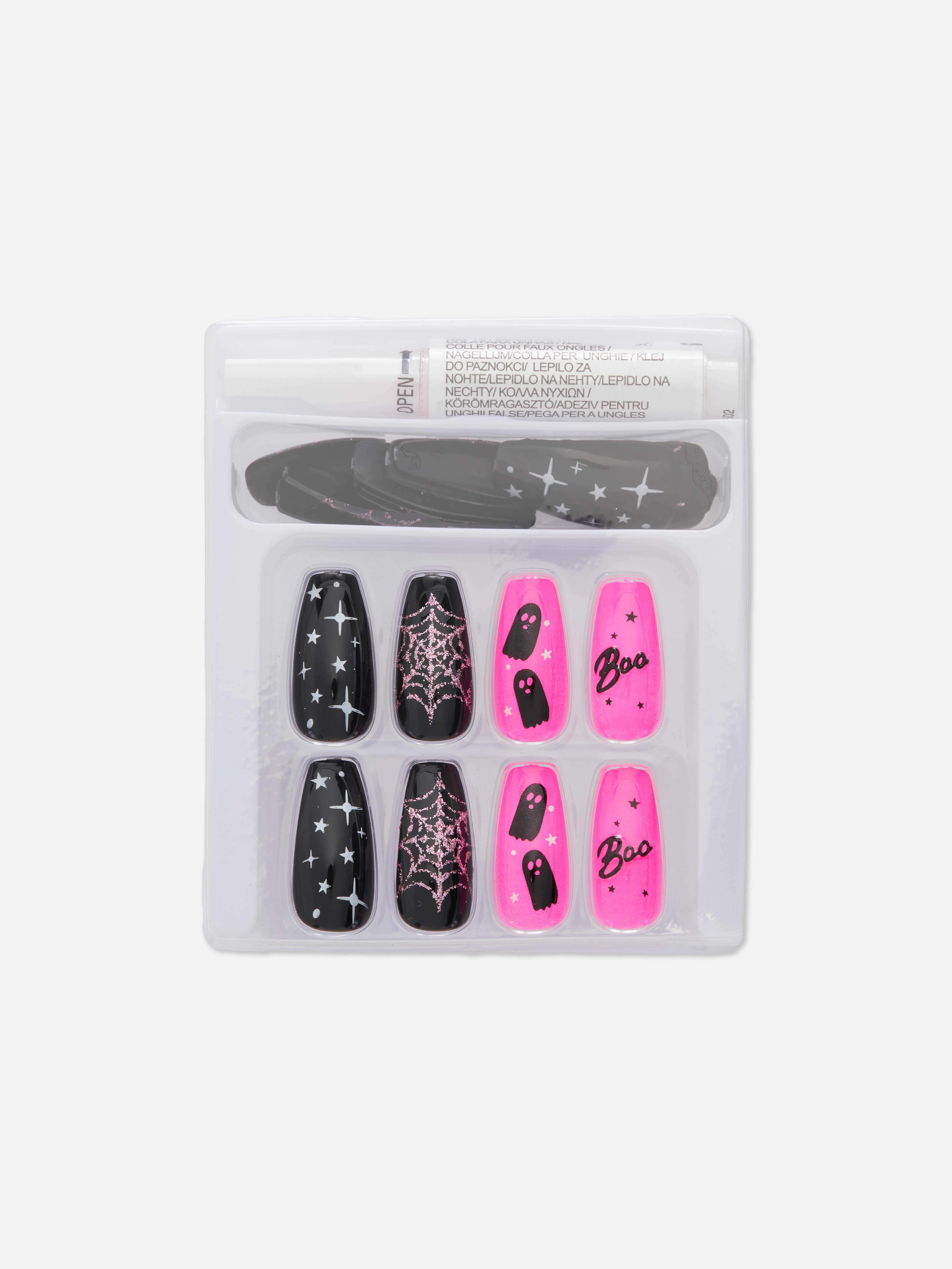 PS... Halloween Coffin Gloss False Nails