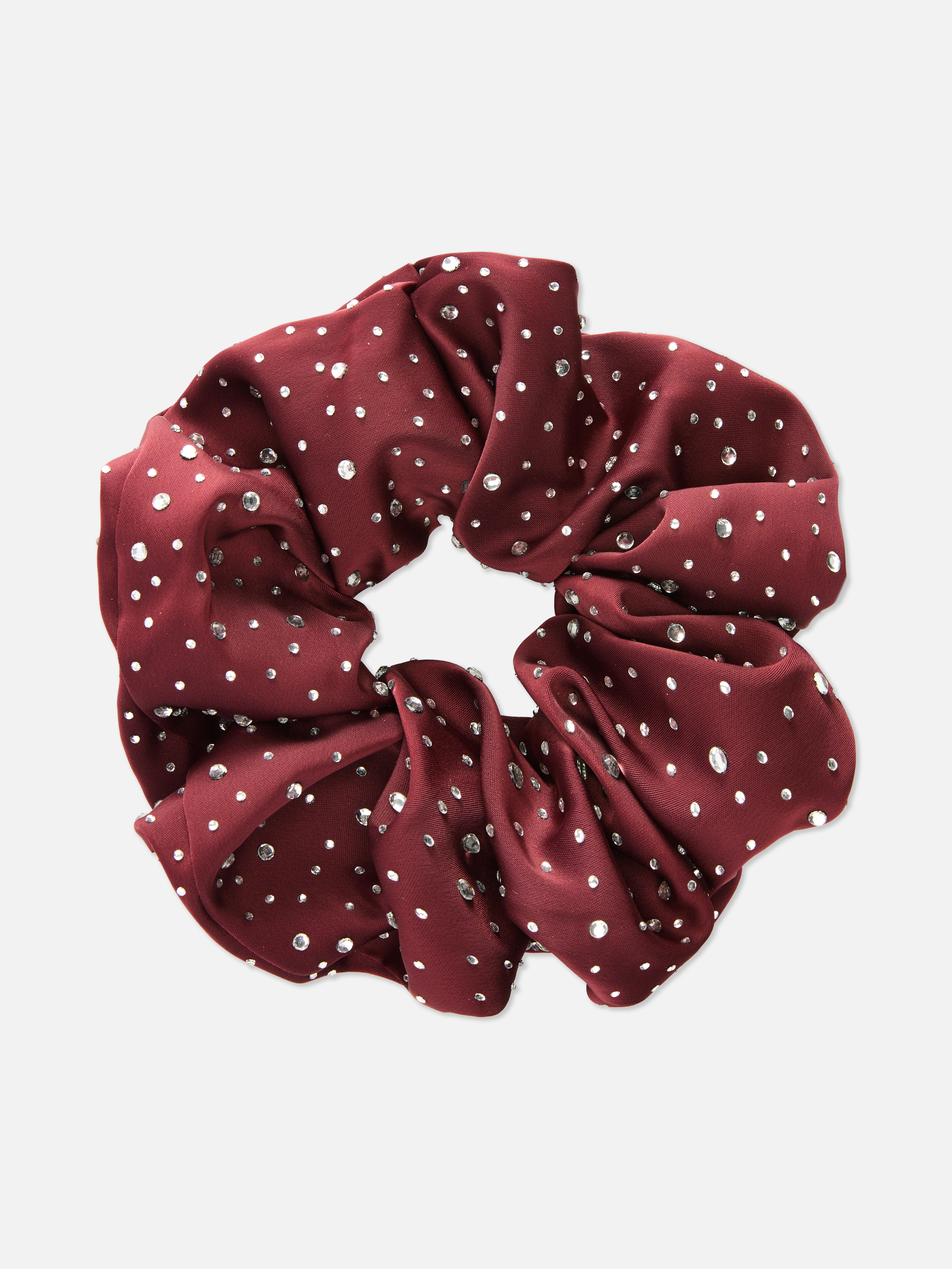 Haarscrunchie met stras