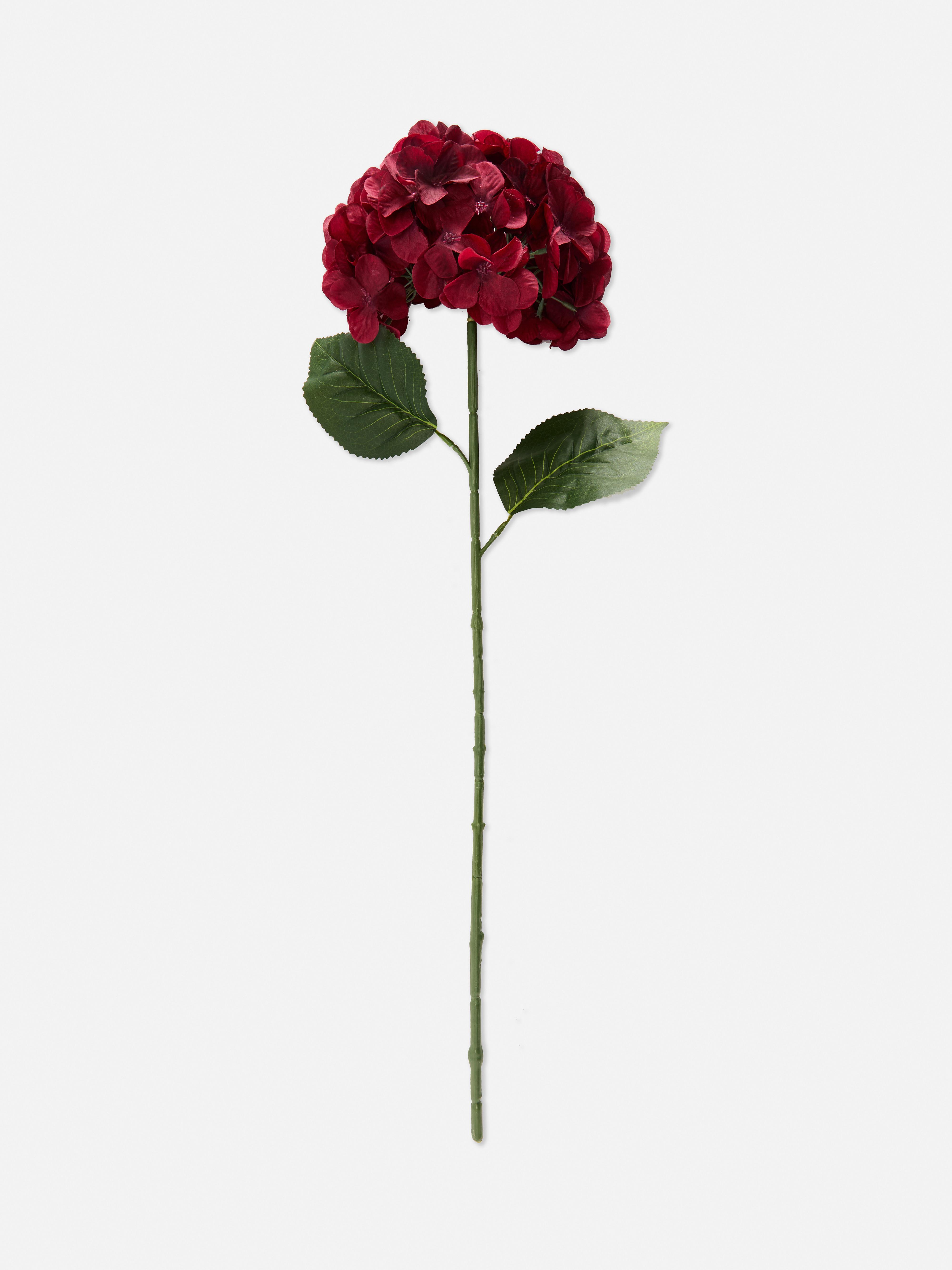 Single Stem Faux Hydrangea