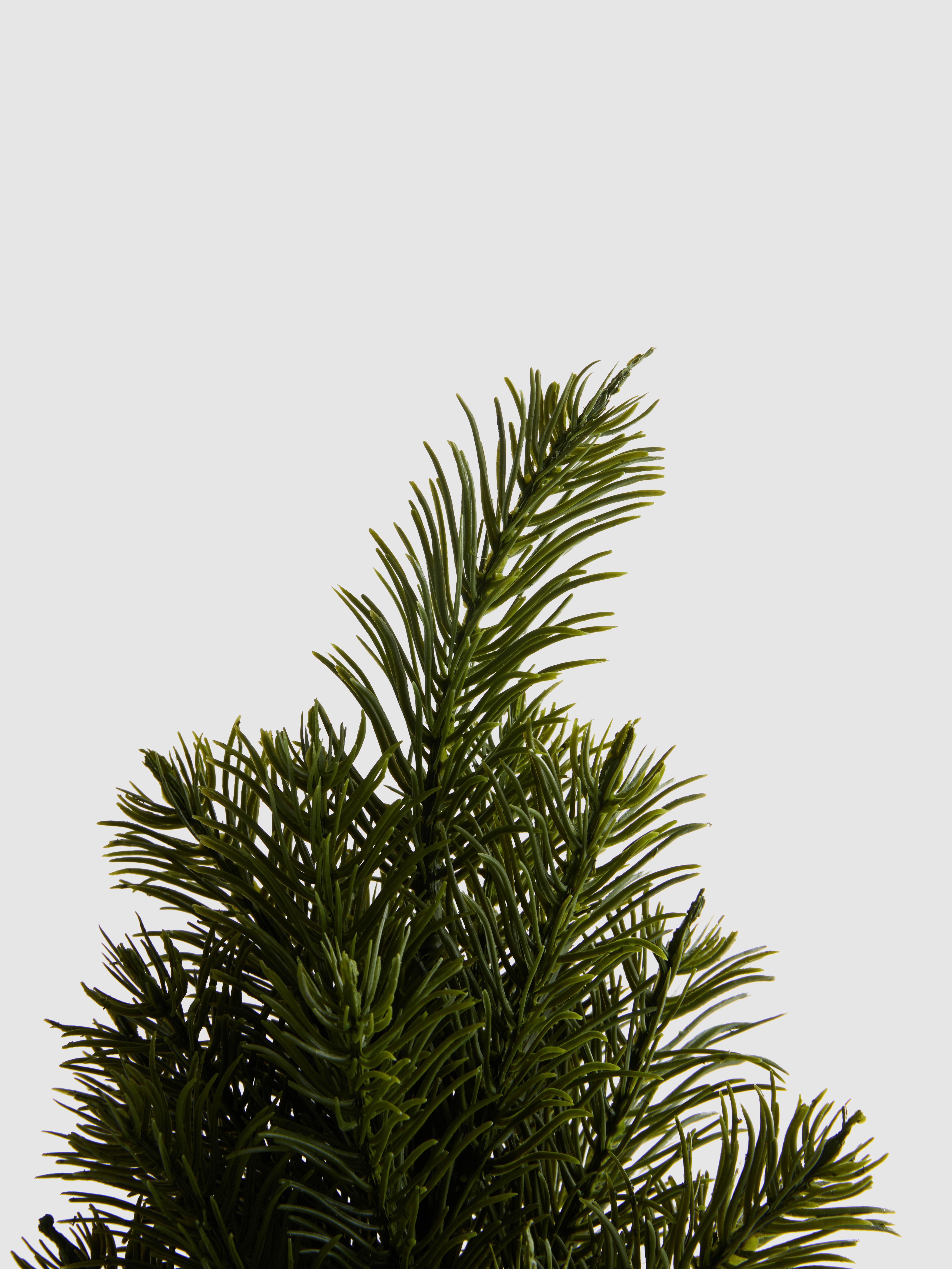 Faux Christmas Tree In Velvet Bag