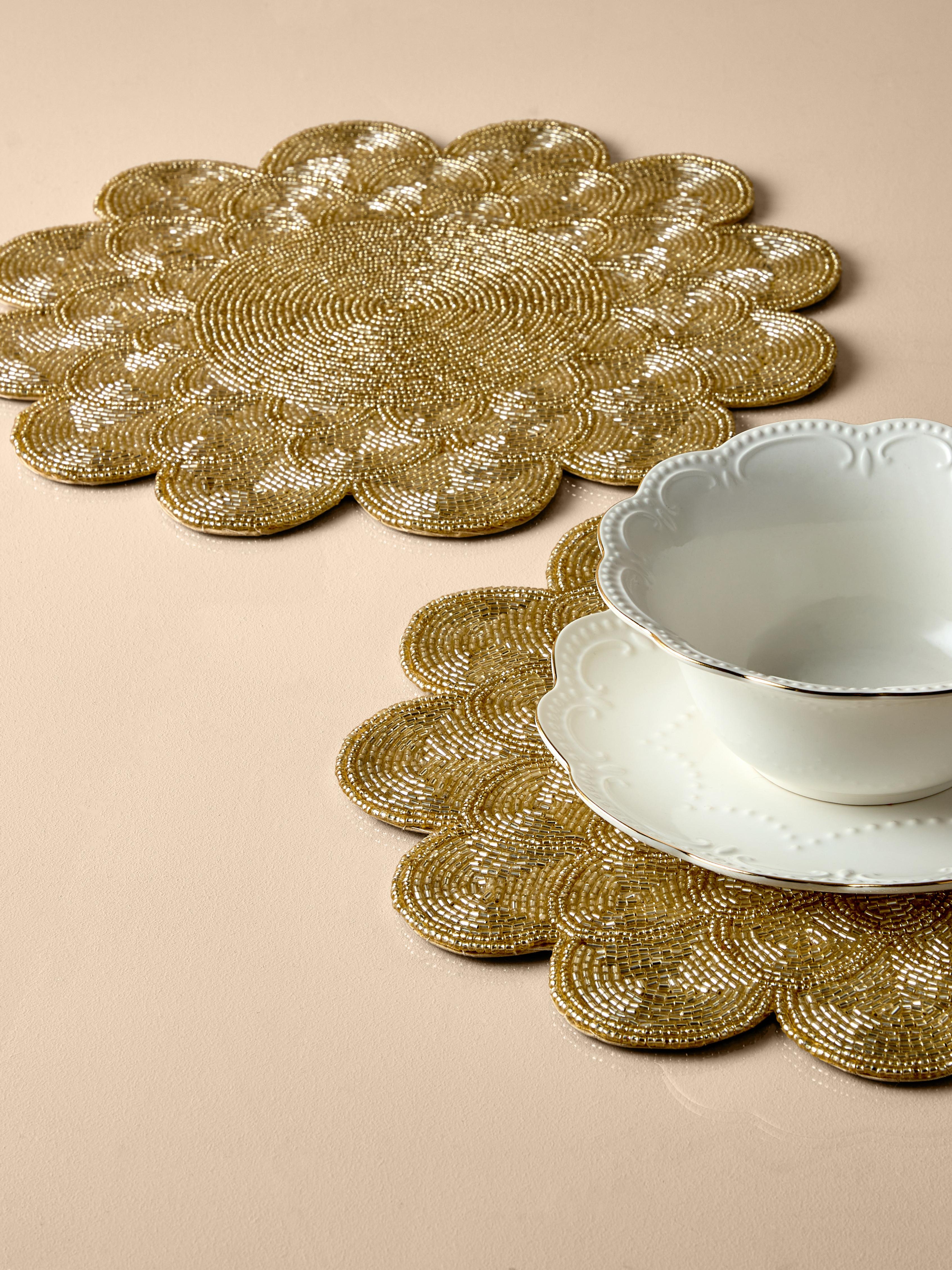 Salvamanteles con cuentas de The Edit