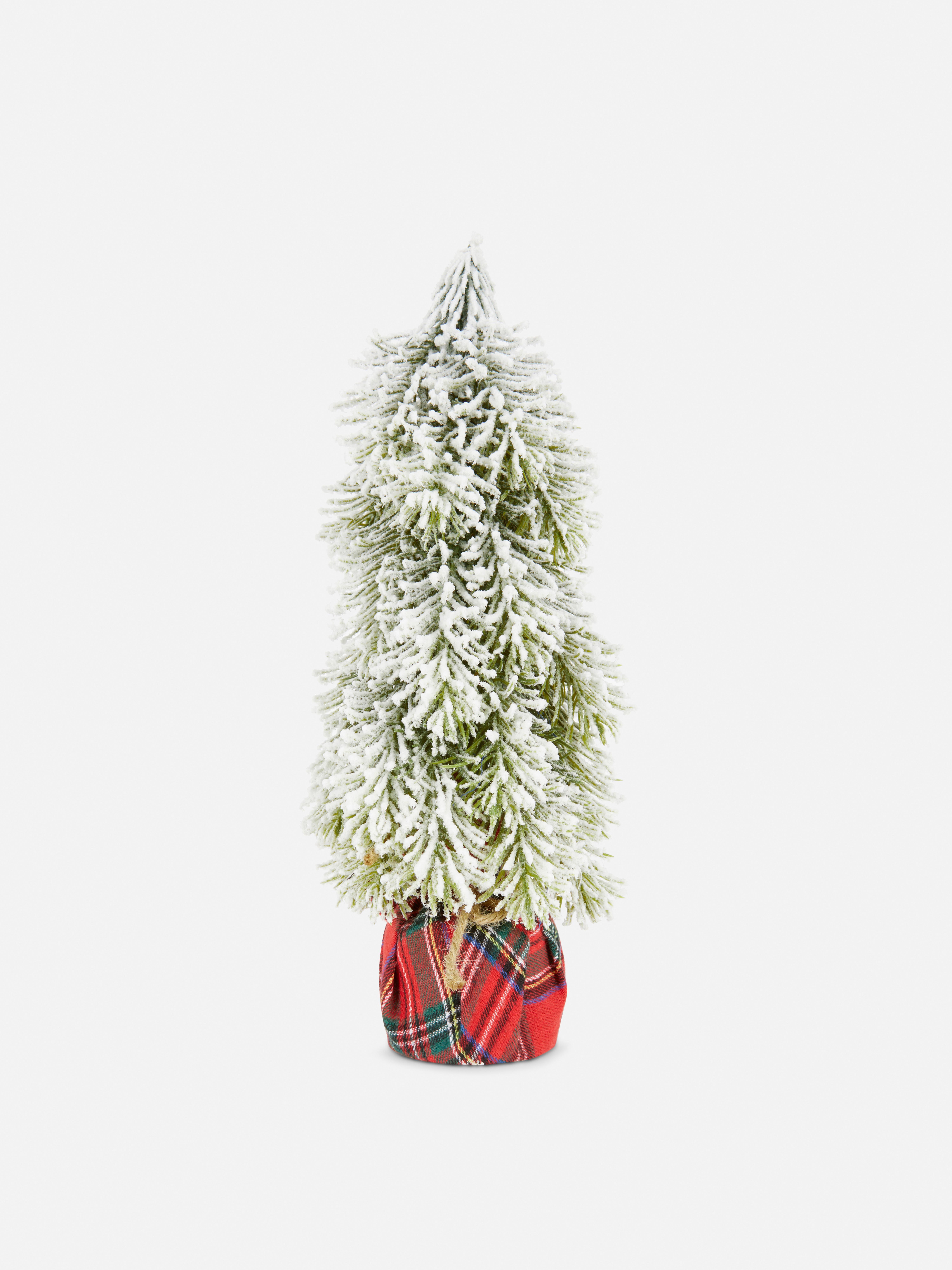 Flocked Faux Christmas Tree