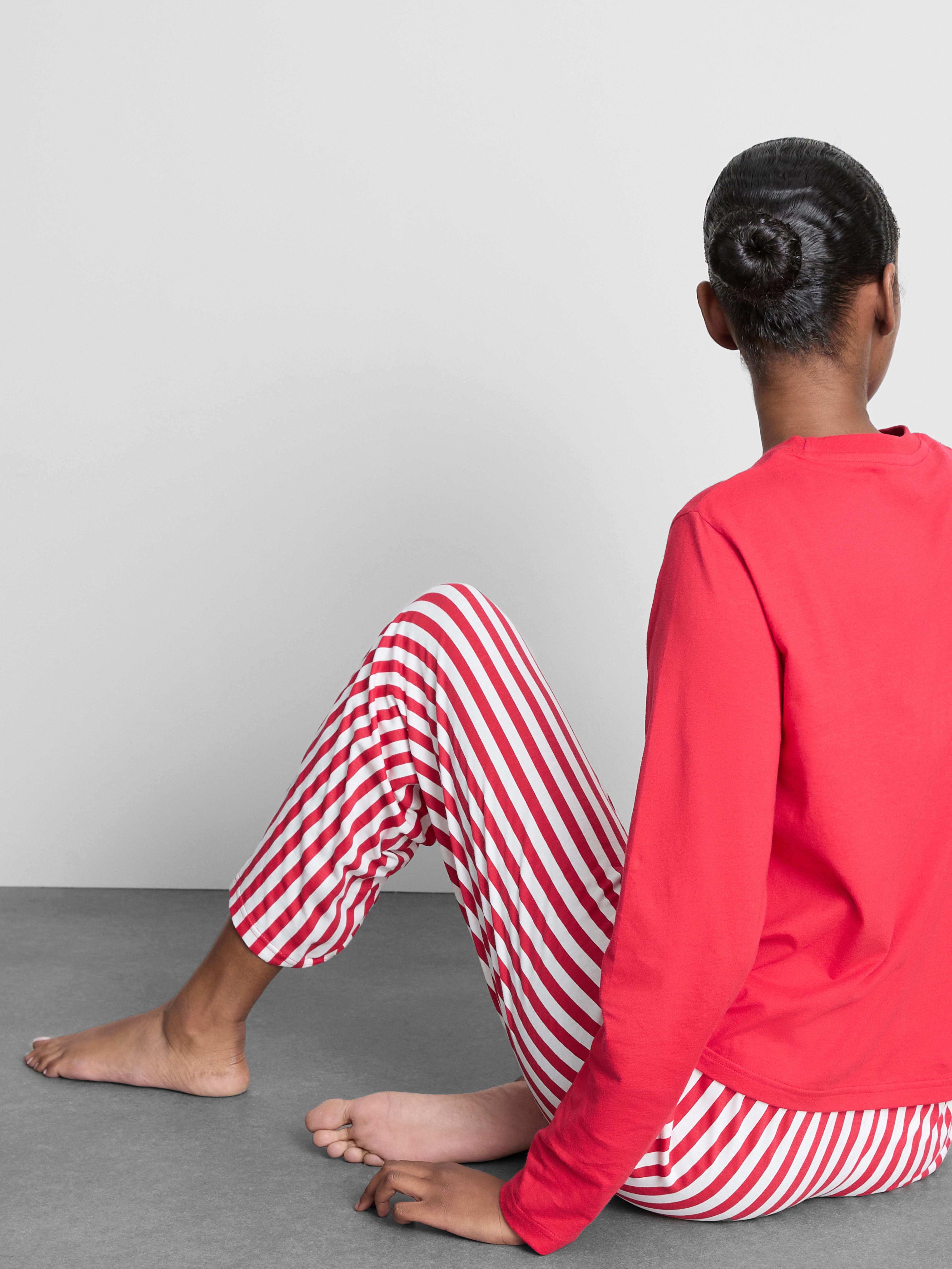 Hello Kitty Striped Pyjama Set