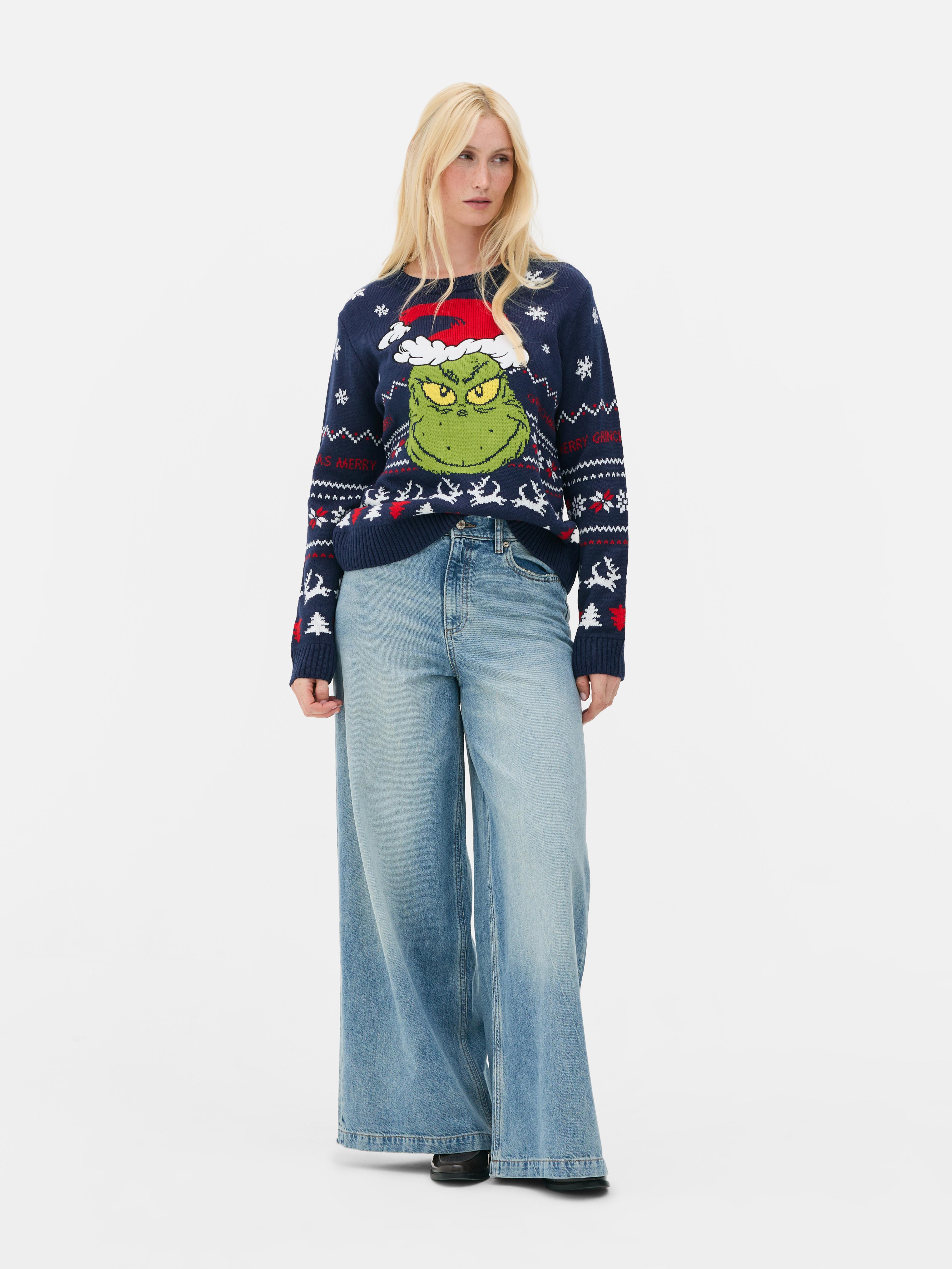 The Grinch Christmas Family Knit Jumper