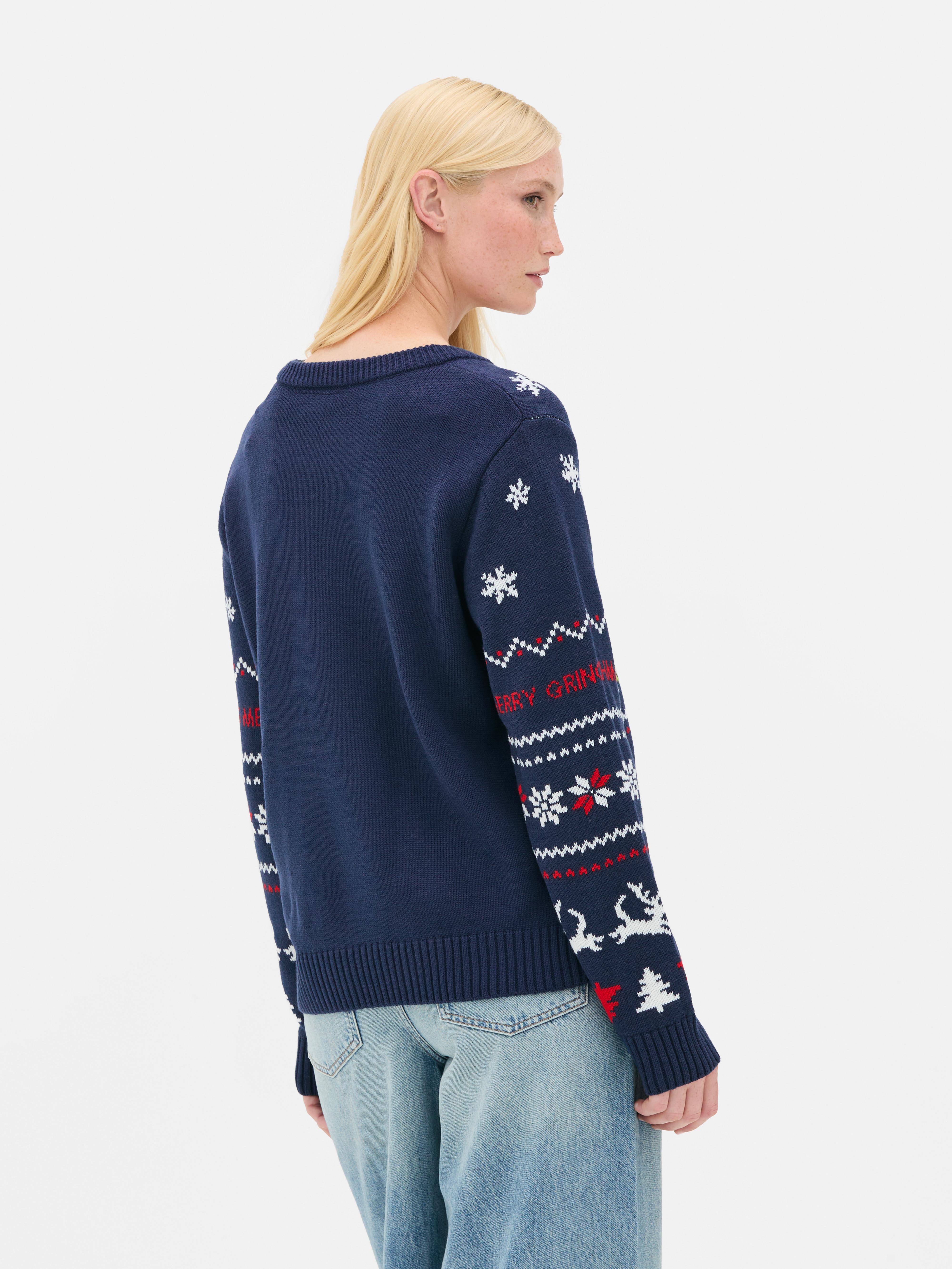 The Grinch Christmas Family Knit Jumper