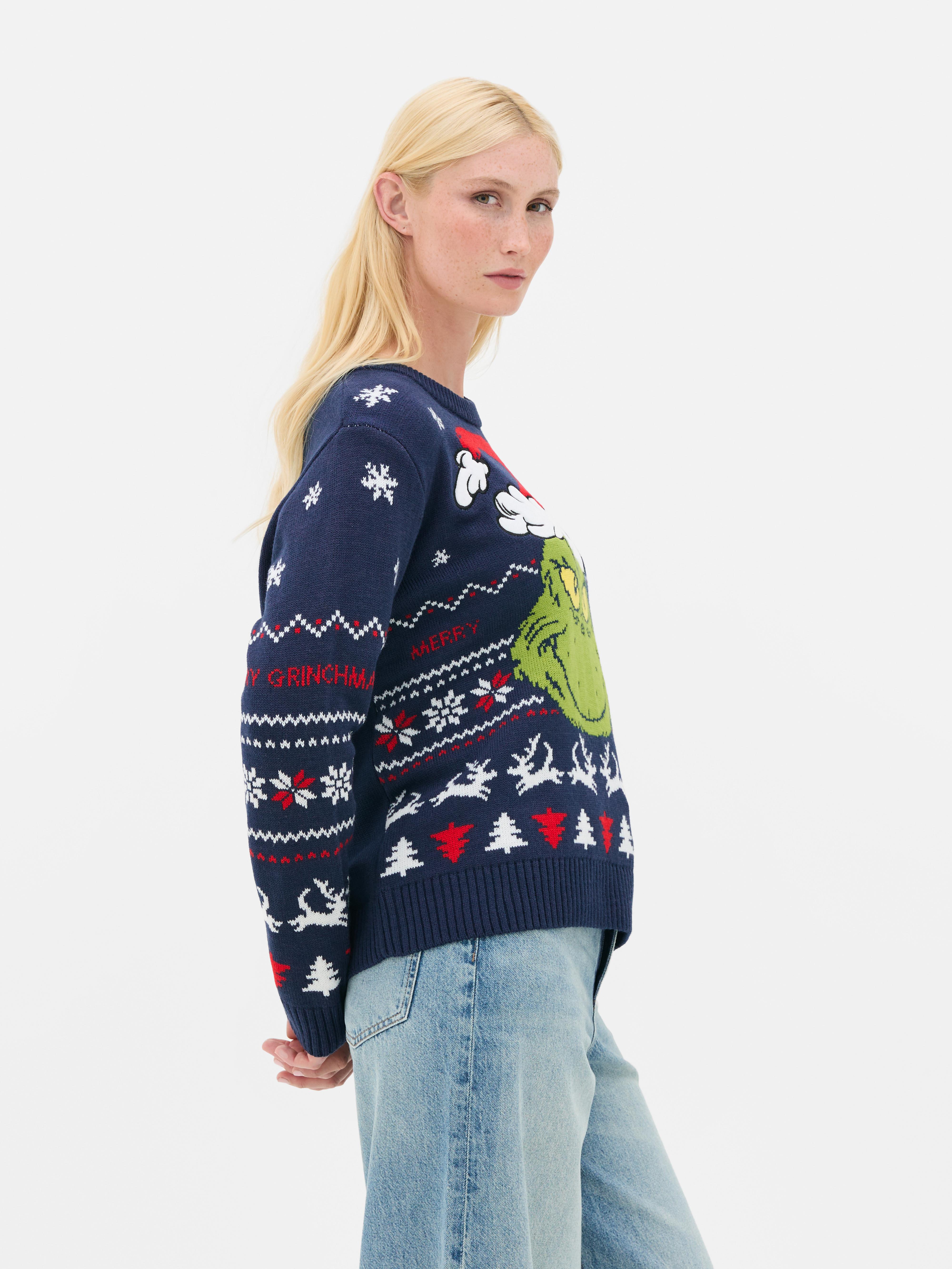 The Grinch Christmas Family Knit Jumper
