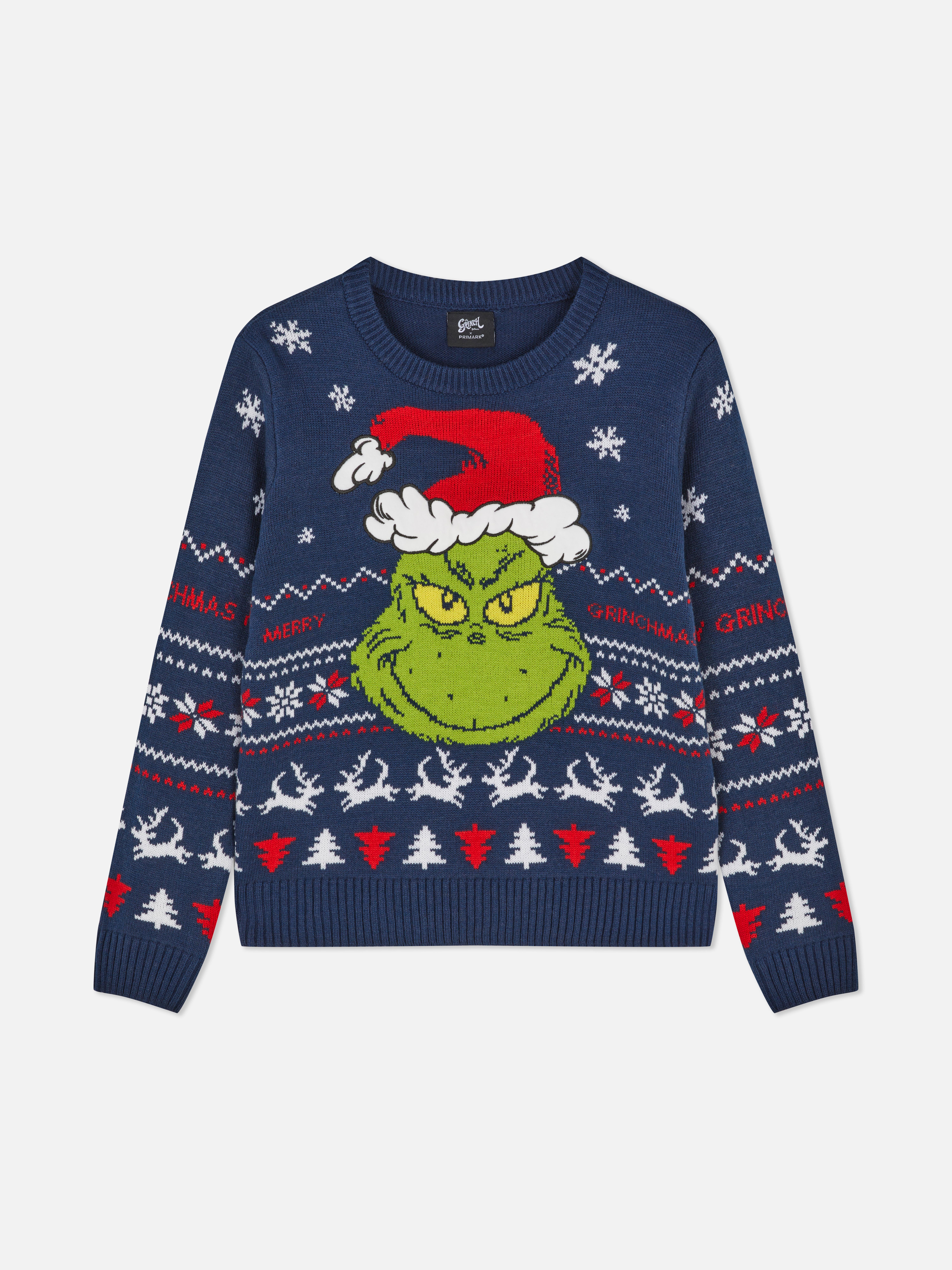 The Grinch Christmas Family Knit Sweater