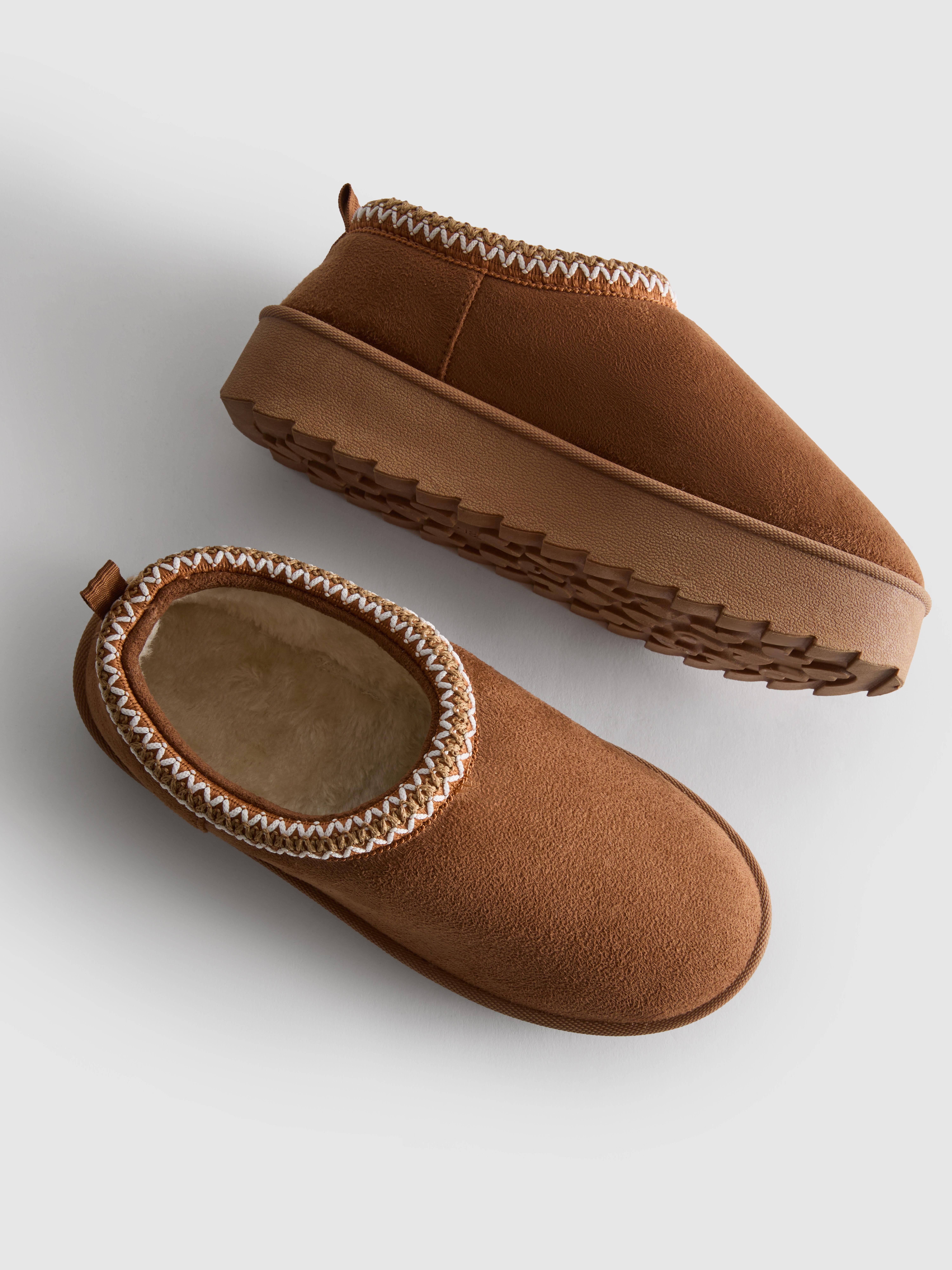 Platform Snug Slipper Boots