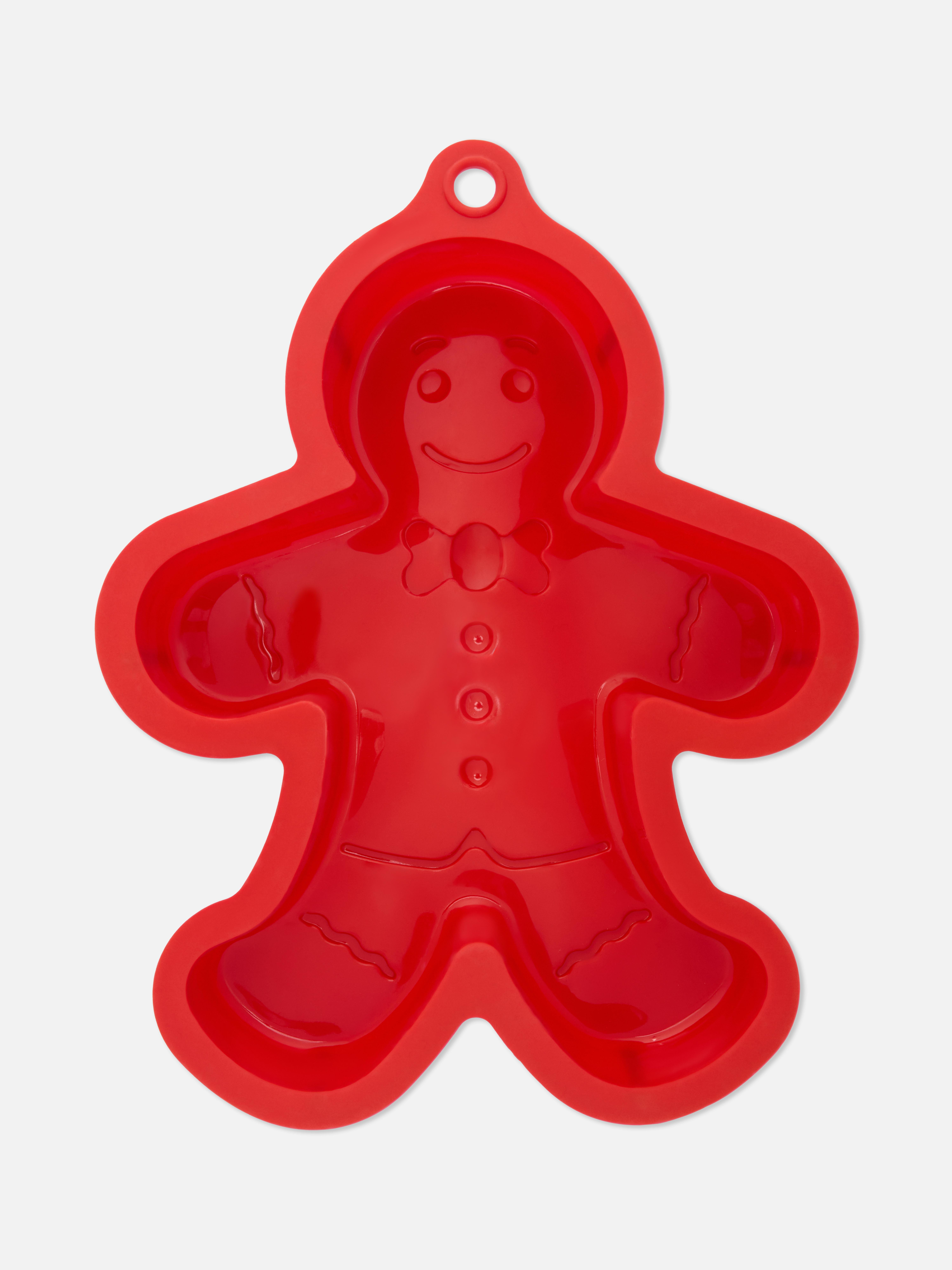 Kerstbakvorm peperkoekmannetje