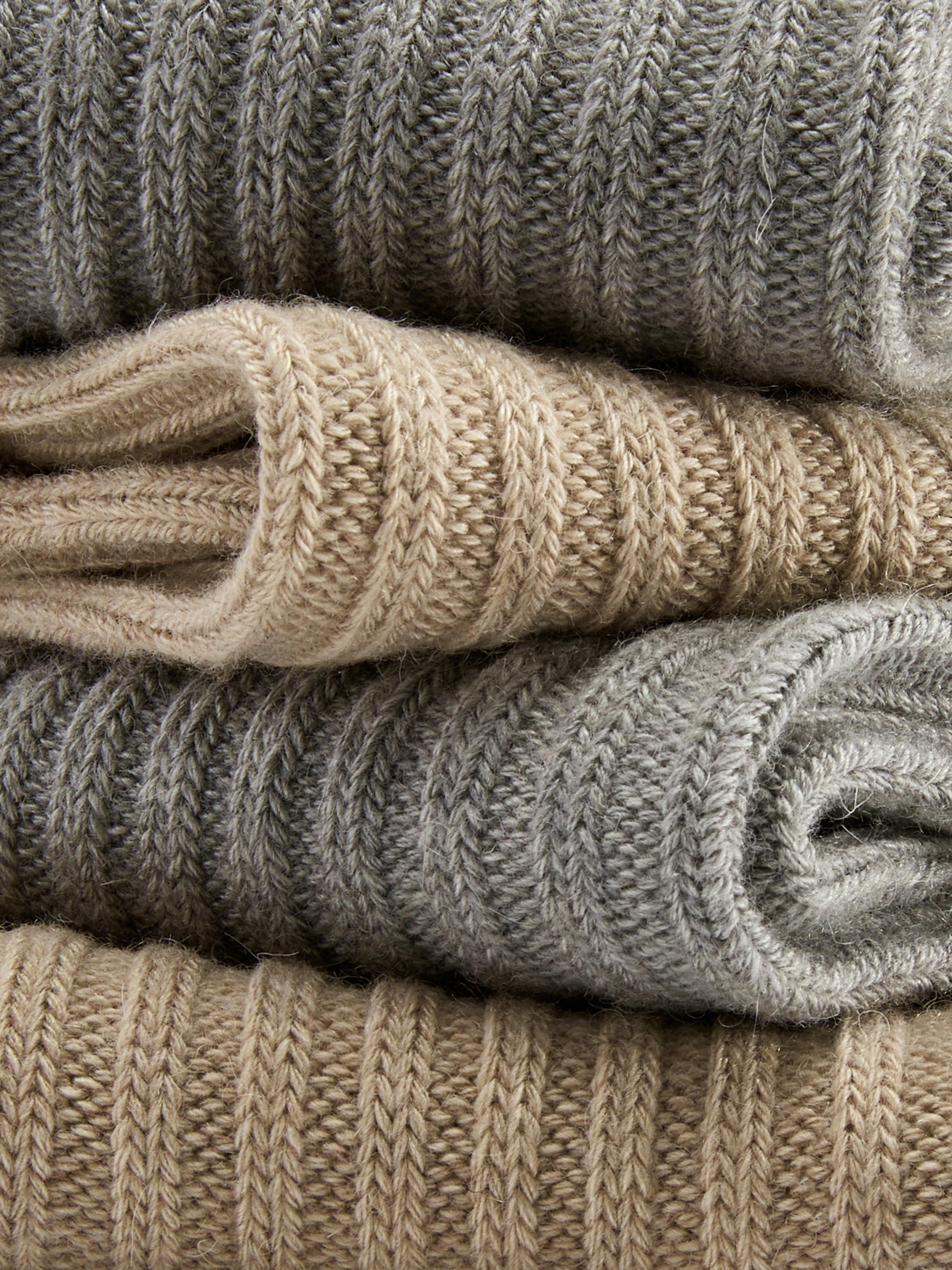 Lot de 2 paires de chaussettes côtelées