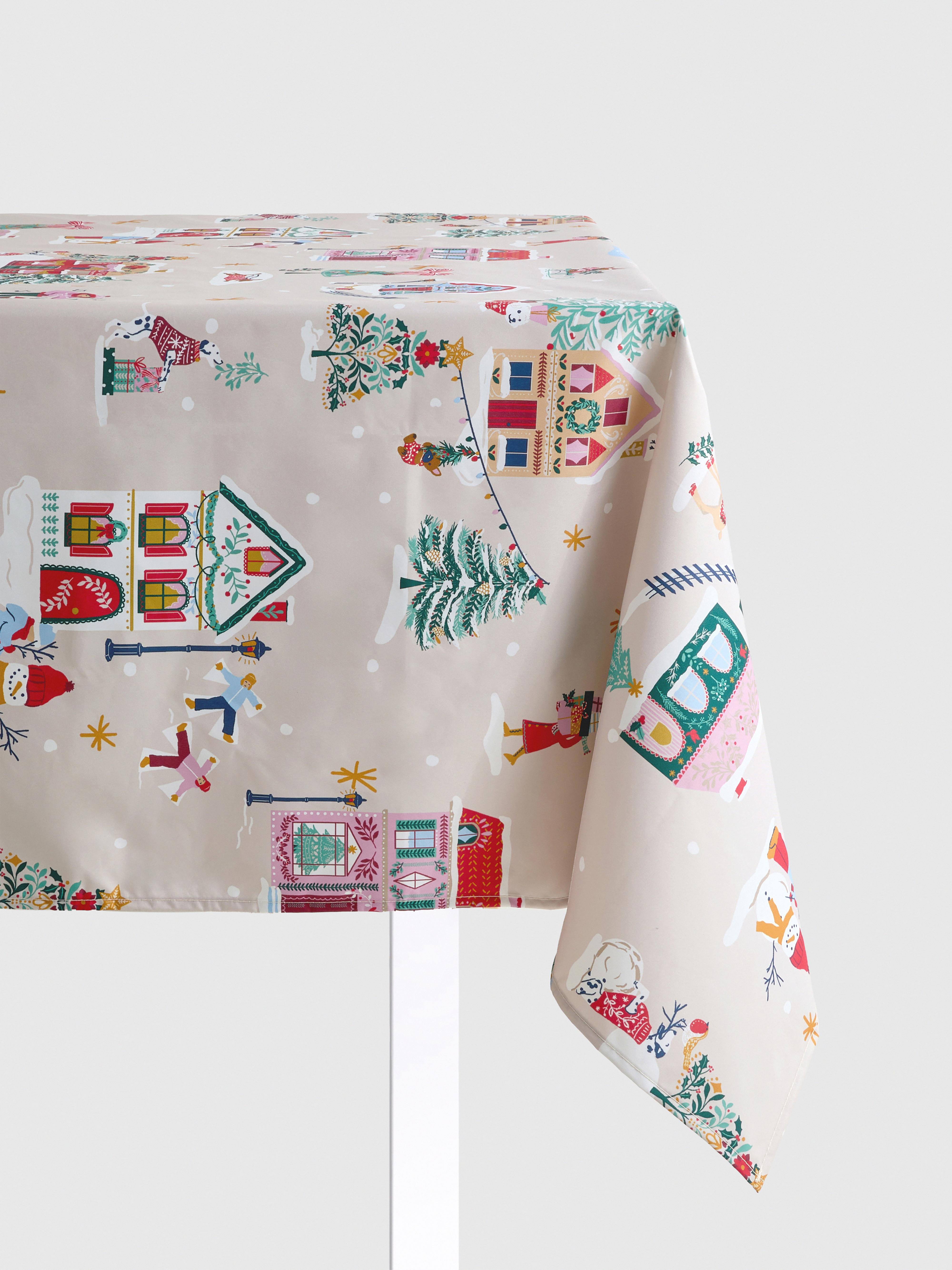 Christmas Wipe Clean Tablecloth
