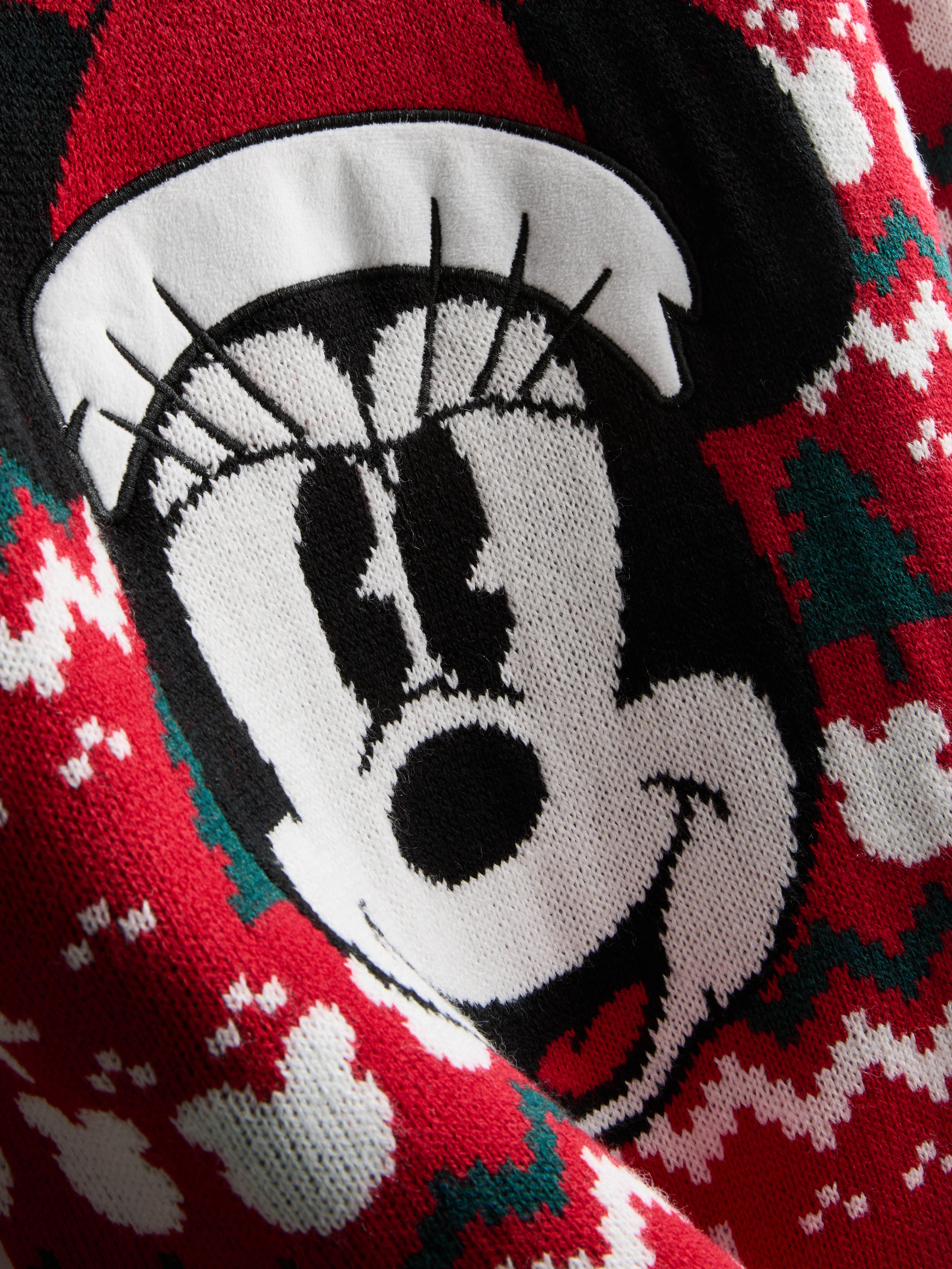 Women's Disney's Mickey Mouse Fair Isle Family Christmas Jumper