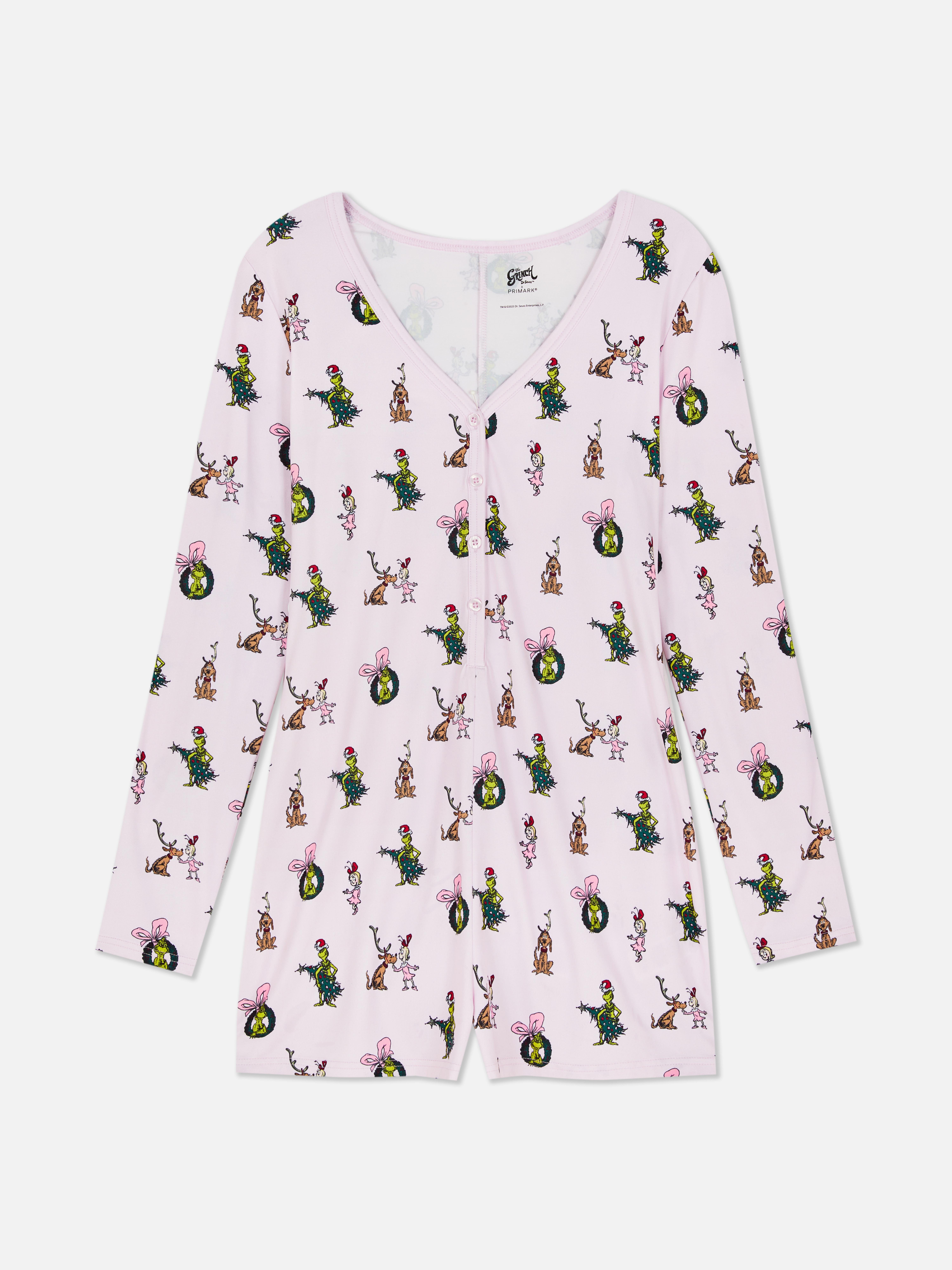 The Grinch Christmas Romper
