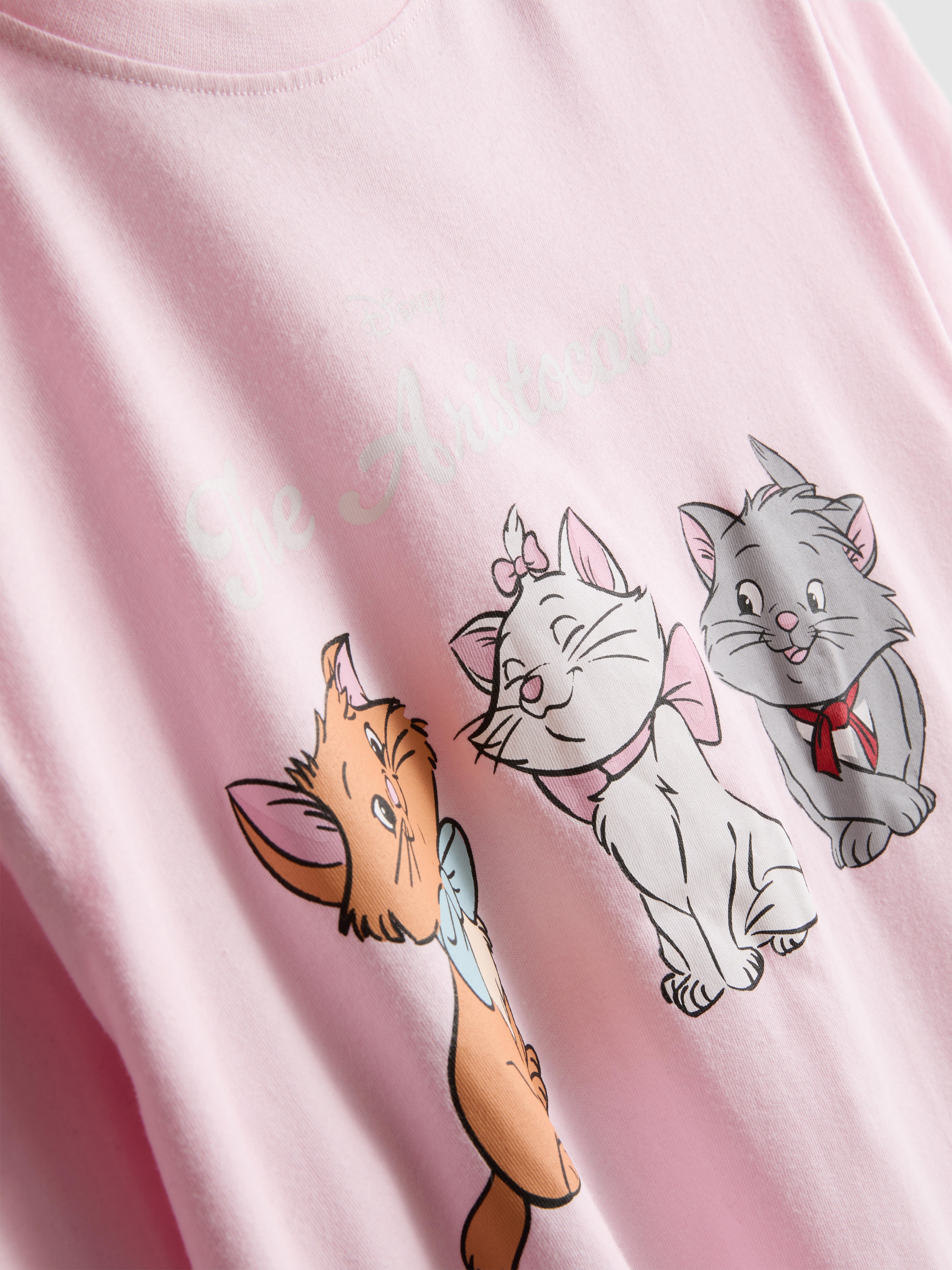 Women's Light Pink Disney’s The Aristocat’s Cotton Pajamas