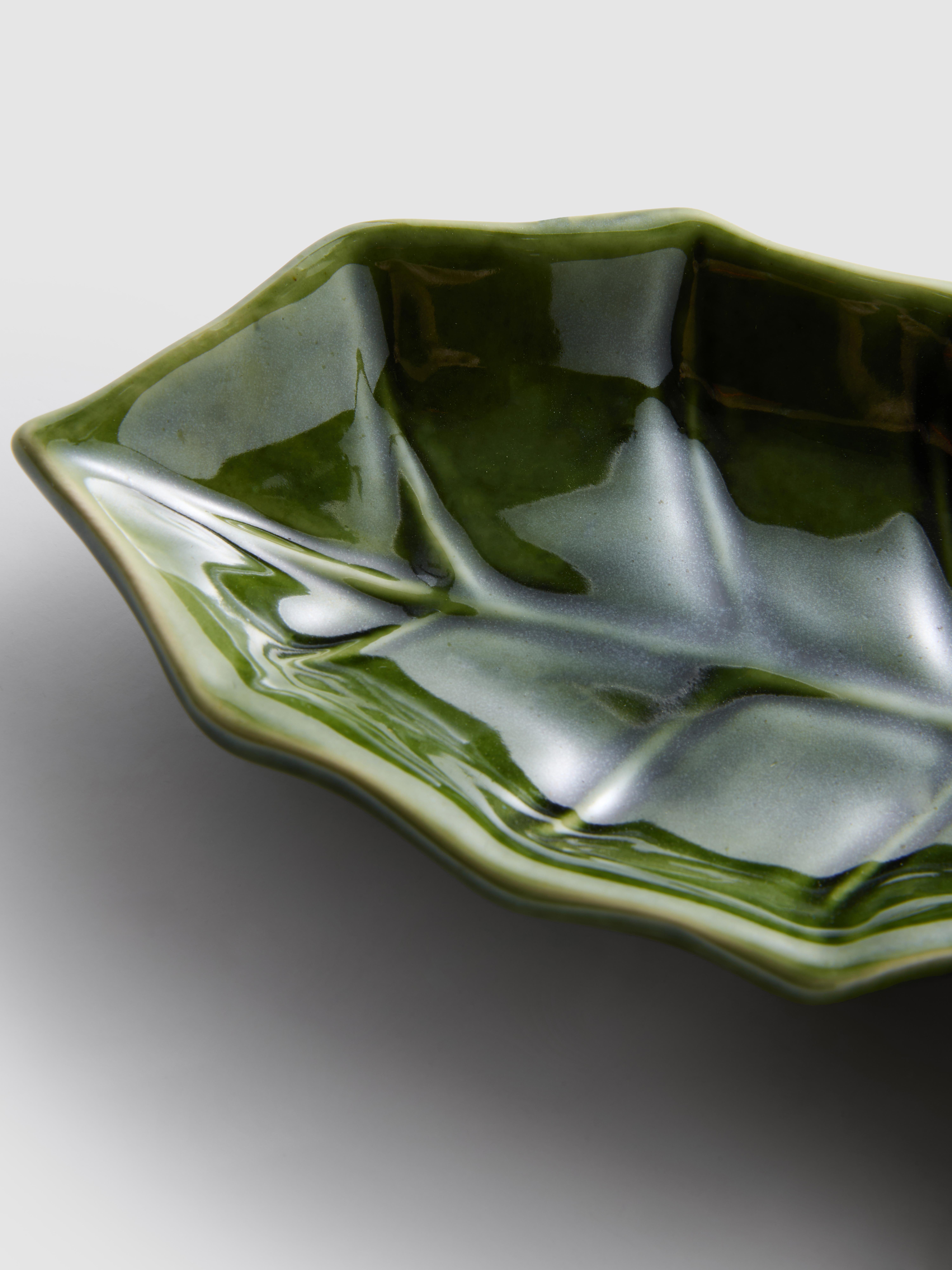 Christmas Holly Trio Plate