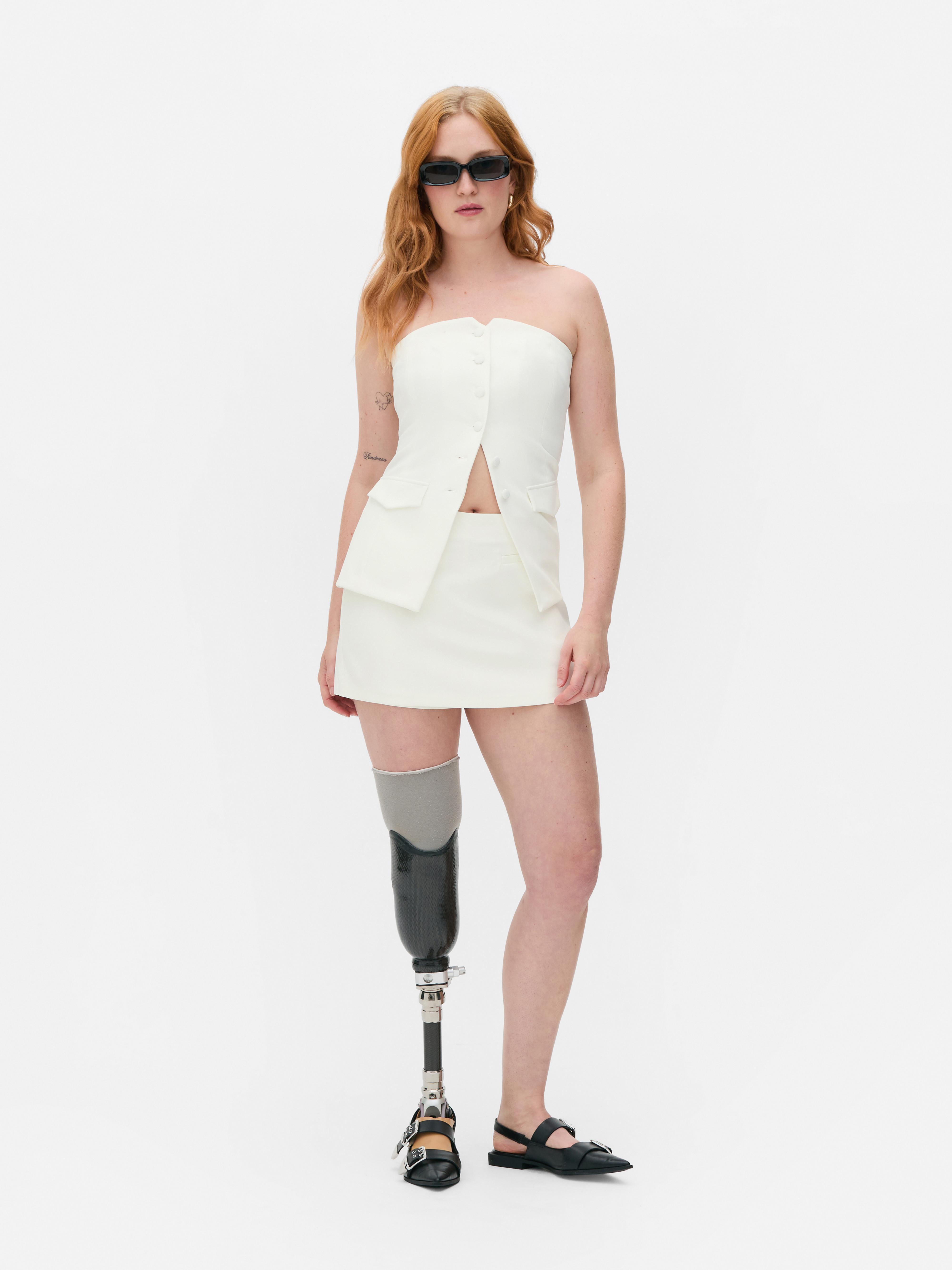 Luna-Skort mit Taschen