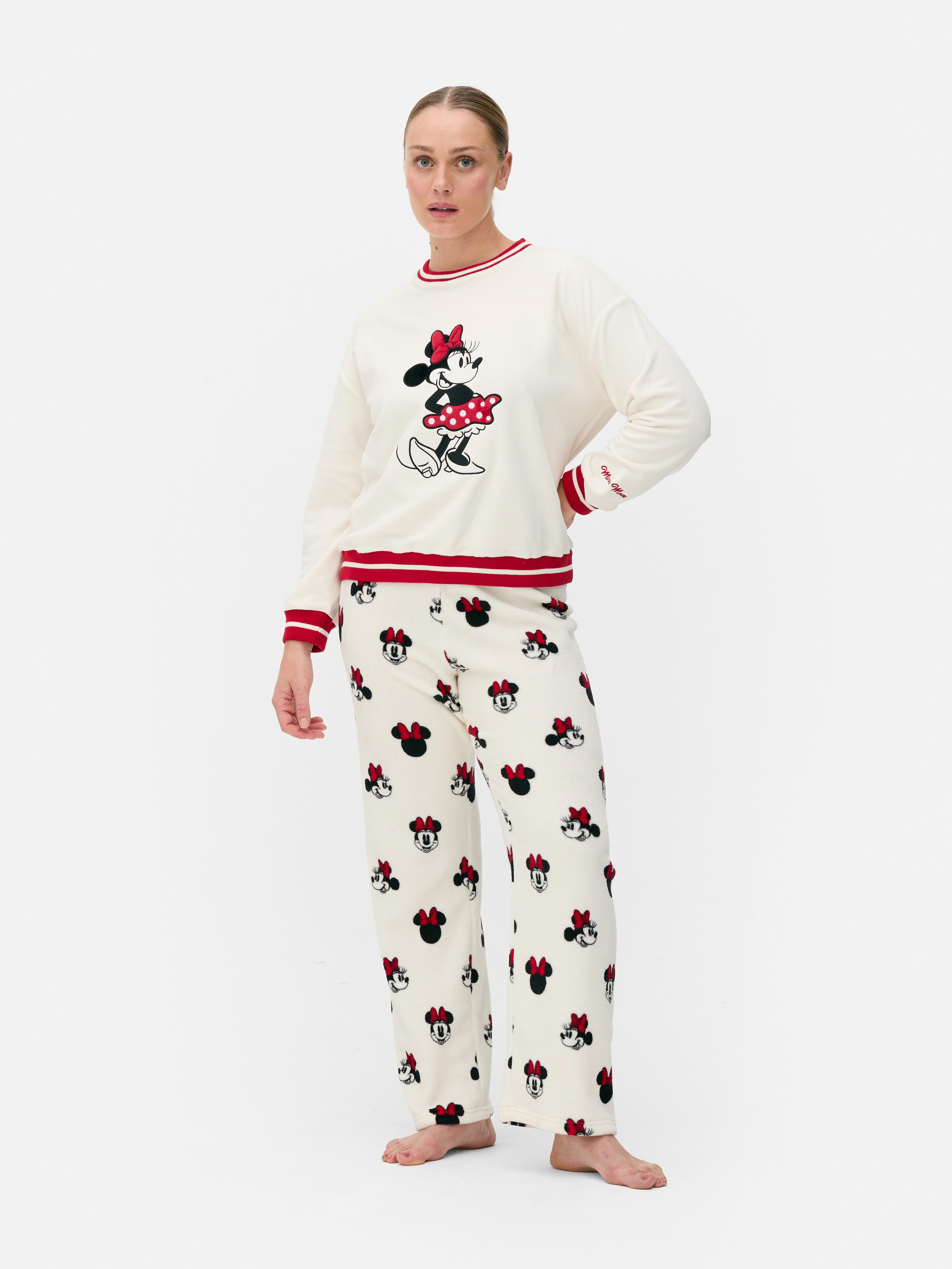 Maglia del pigiama girocollo Minnie Disney