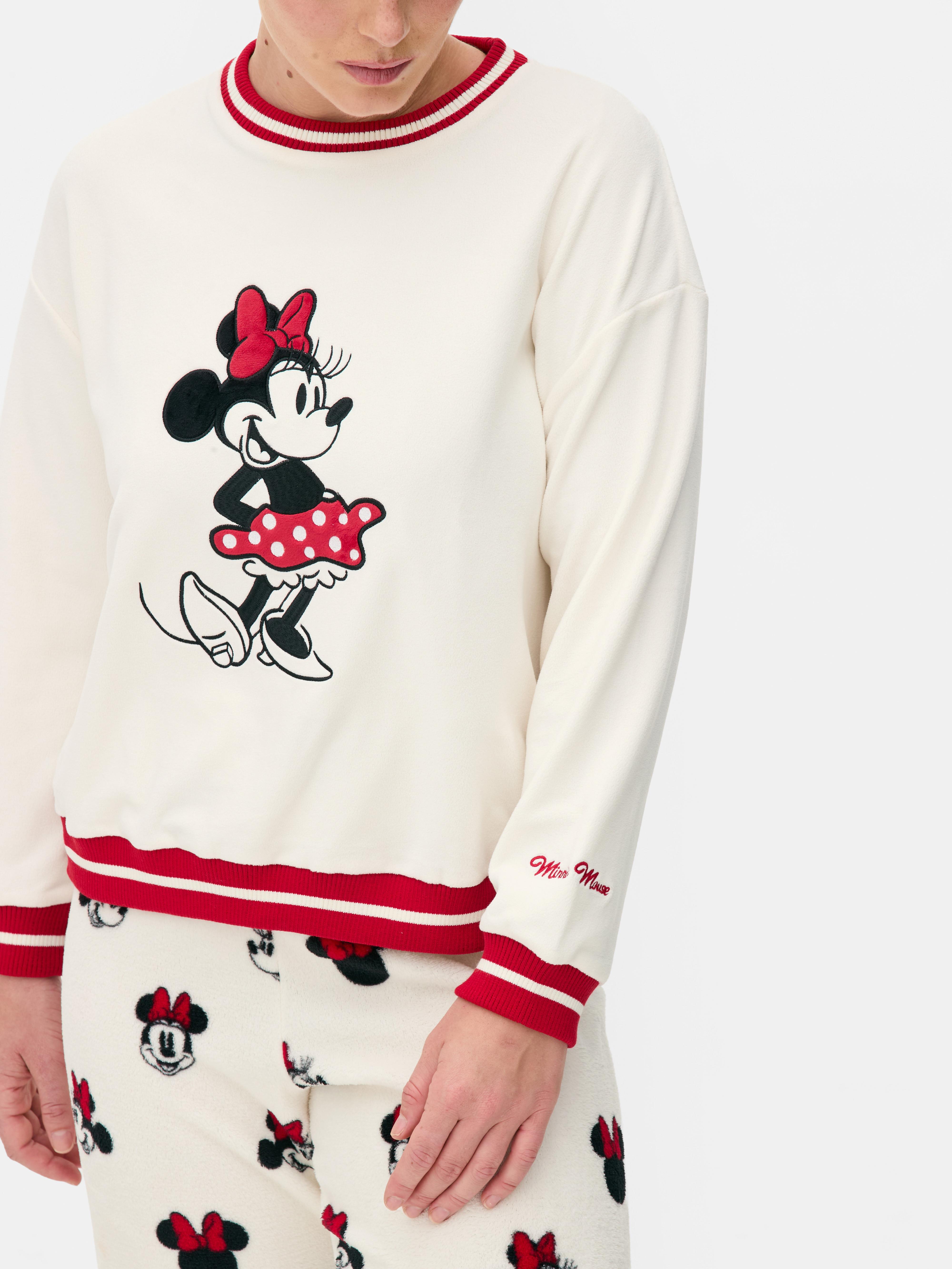Maglia del pigiama girocollo Minnie Disney