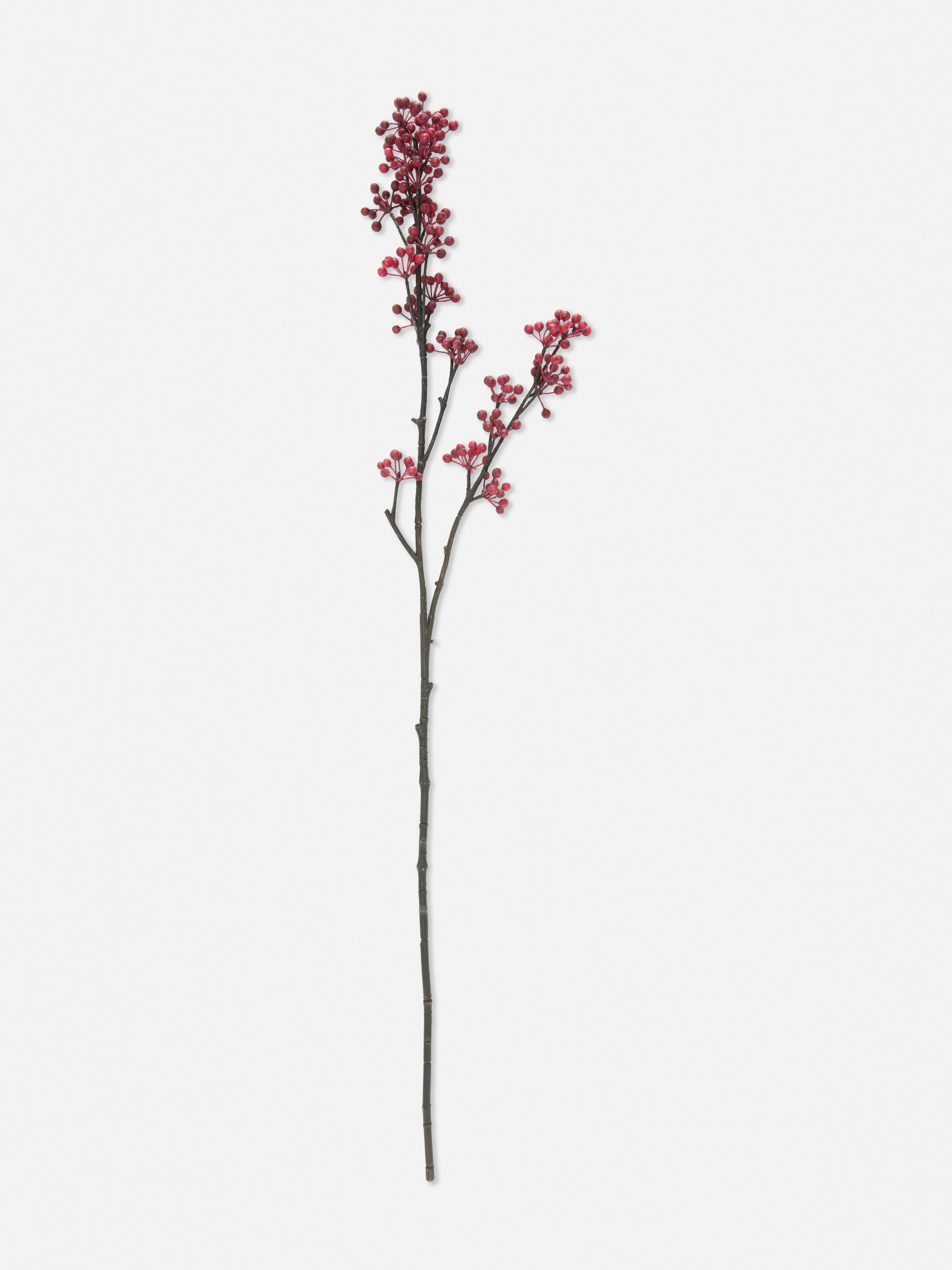 Faux Single Stem Faux Berry Decoration
