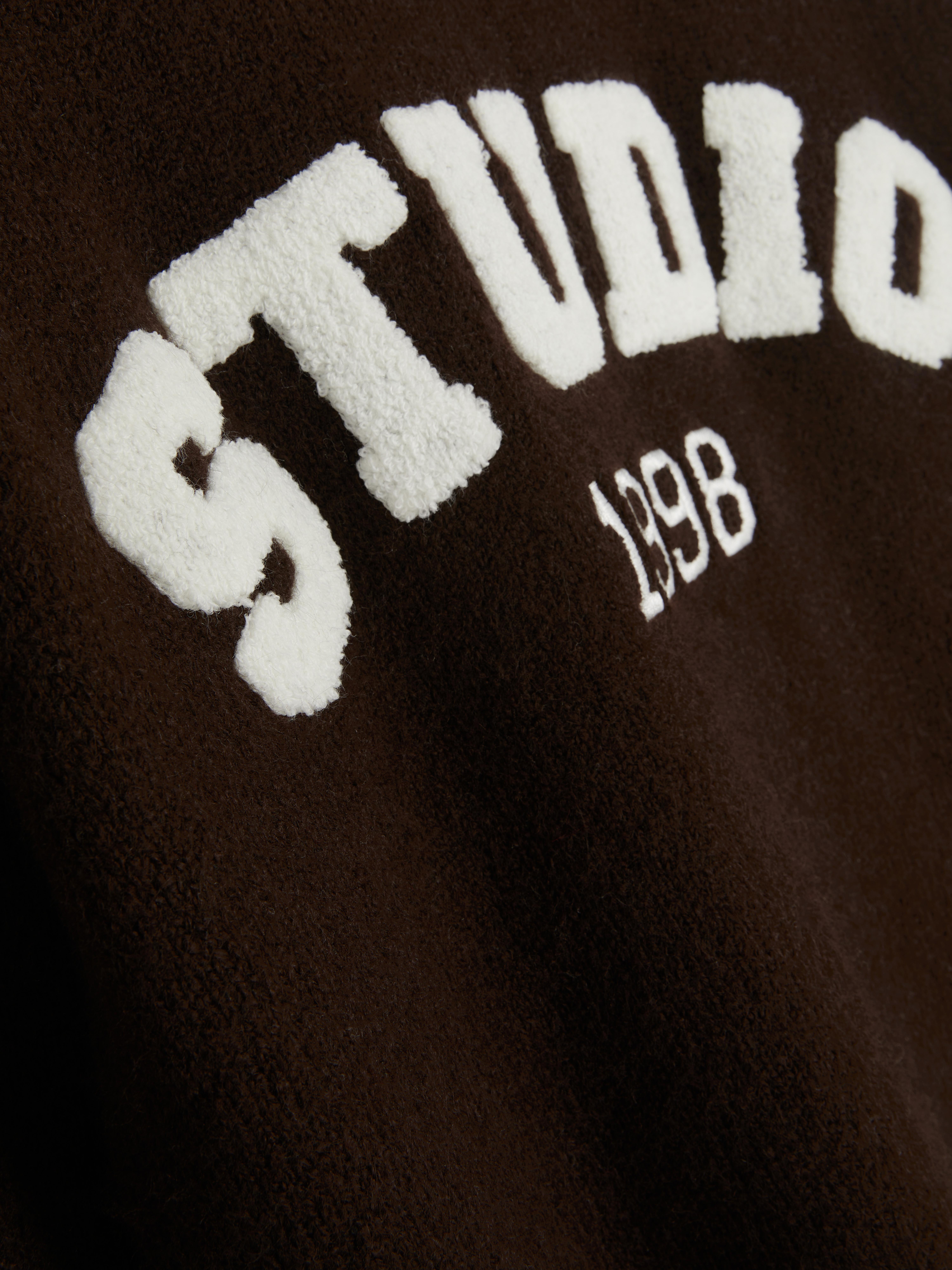 Knitted Slogan Jumper