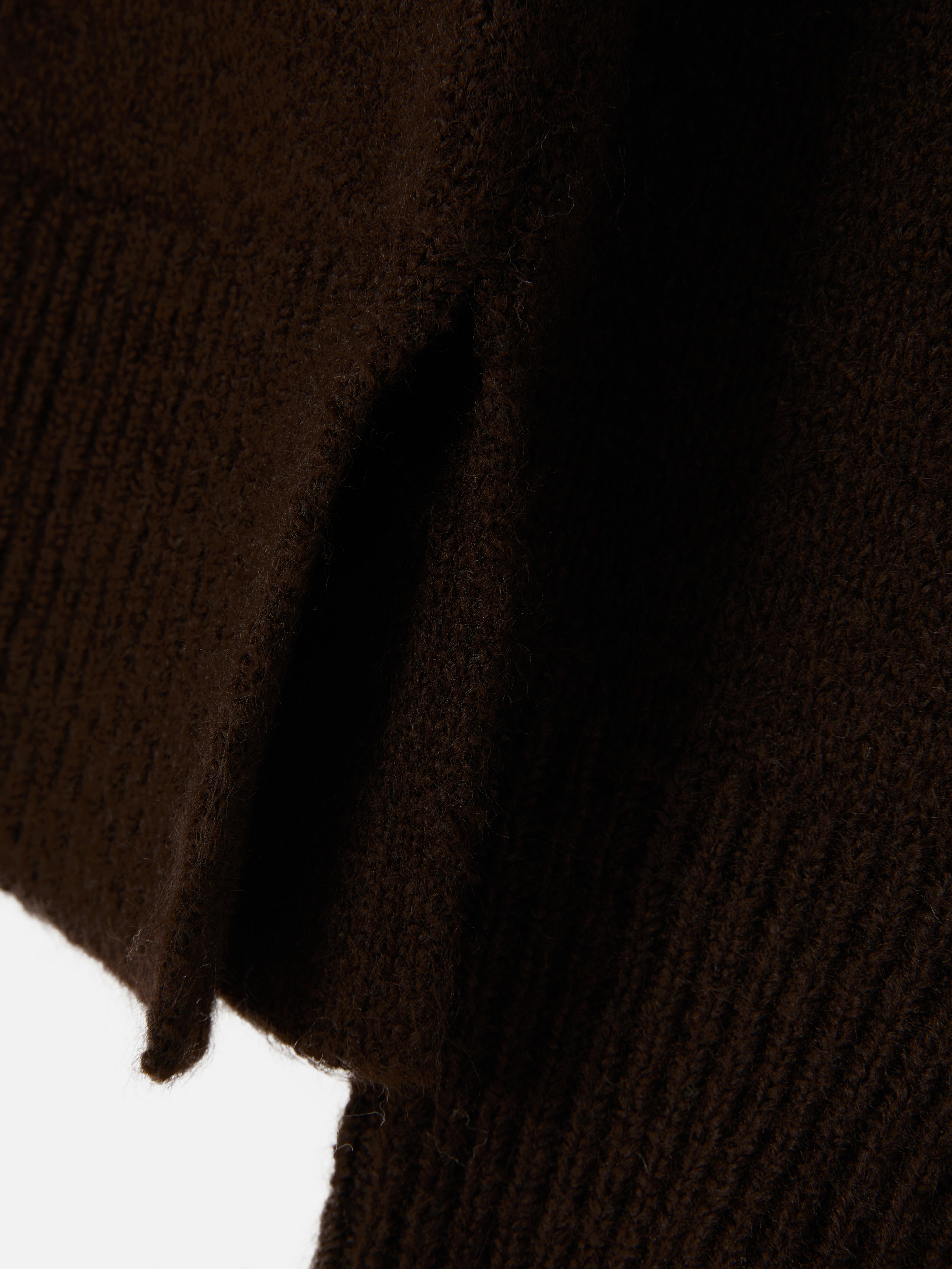 Knitted Slogan Jumper