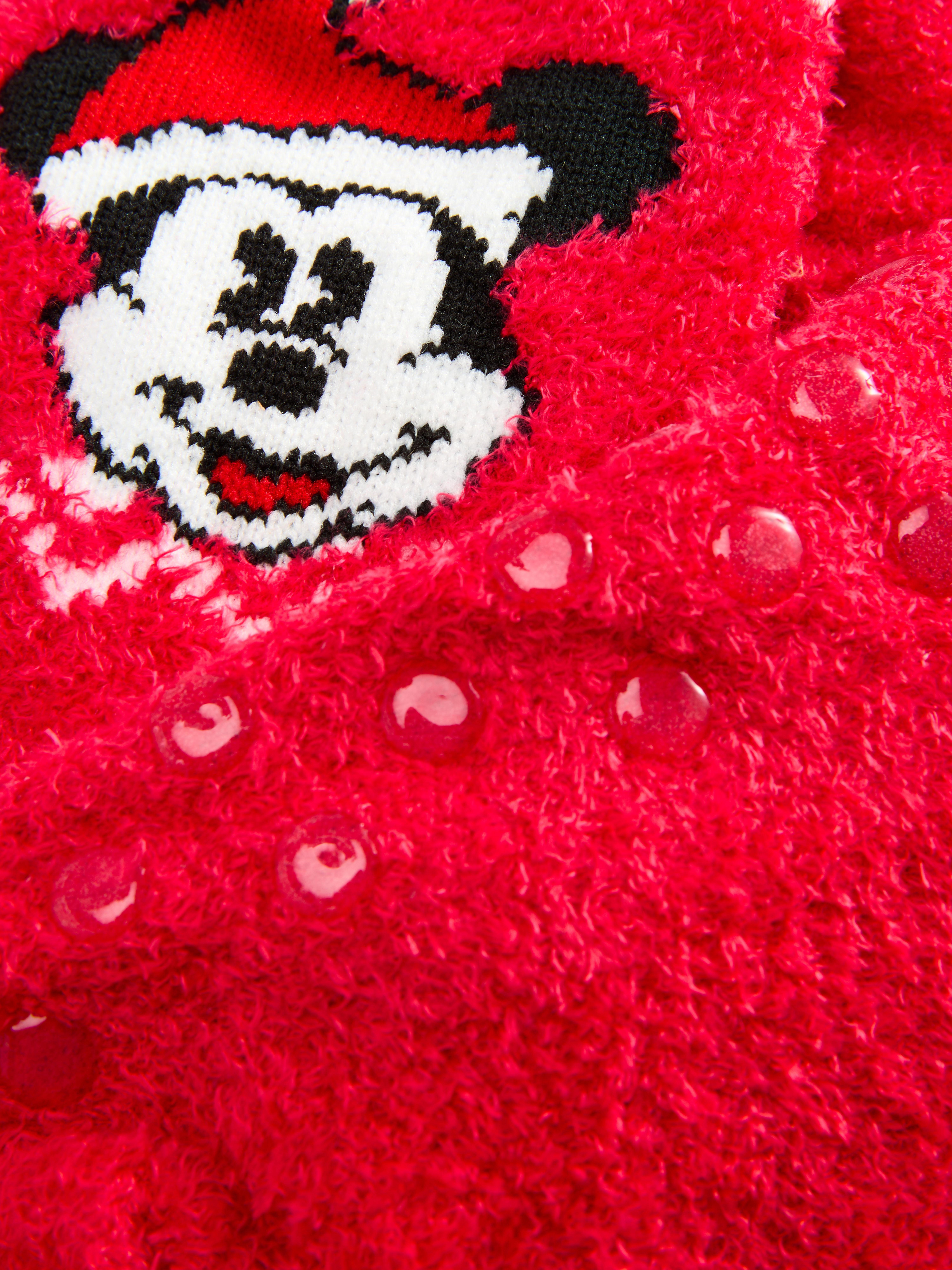 Chaussettes de Noël à motif jacquard Disney Mickey Mouse