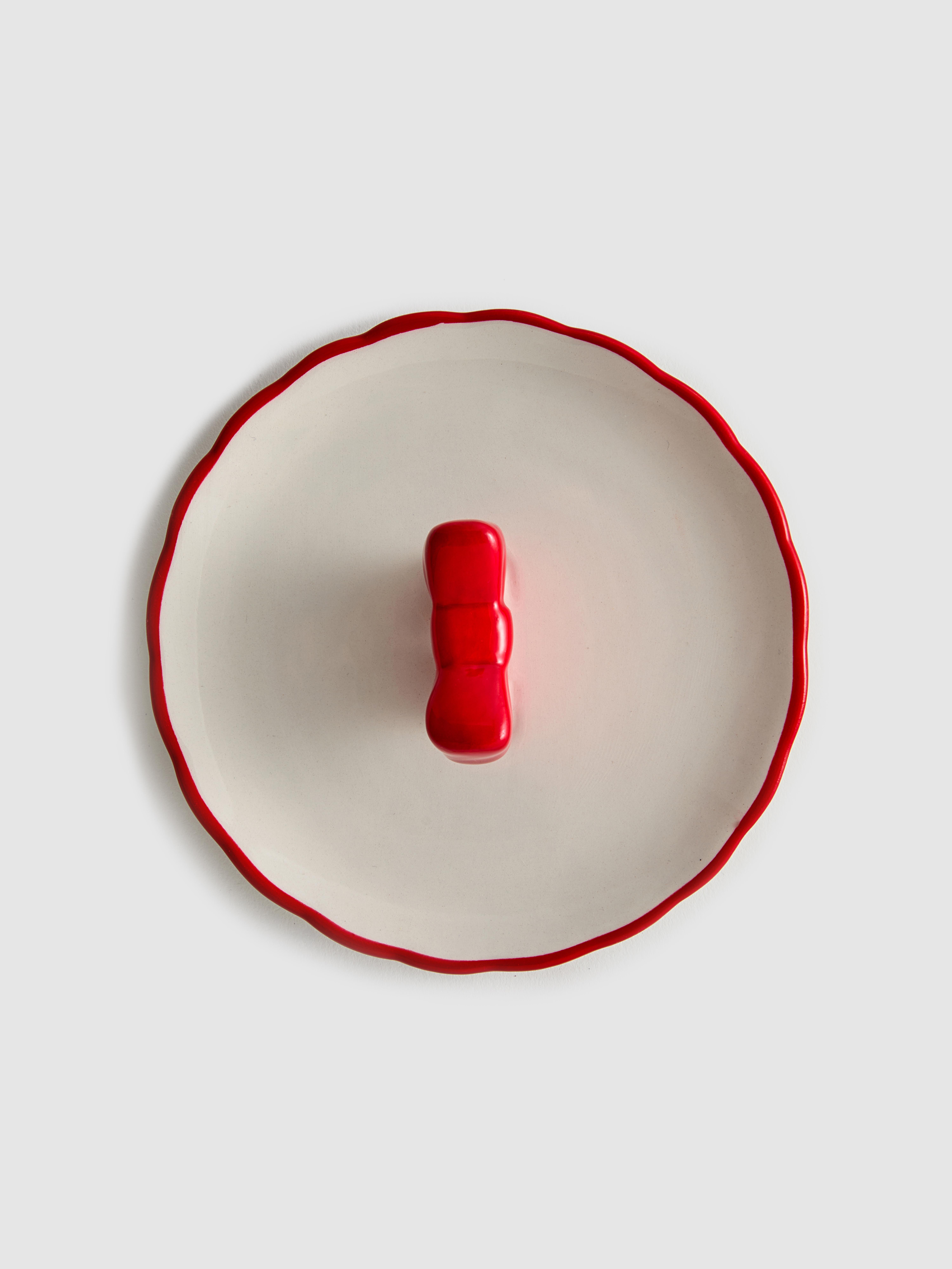 Christmas Bow Trinket Dish