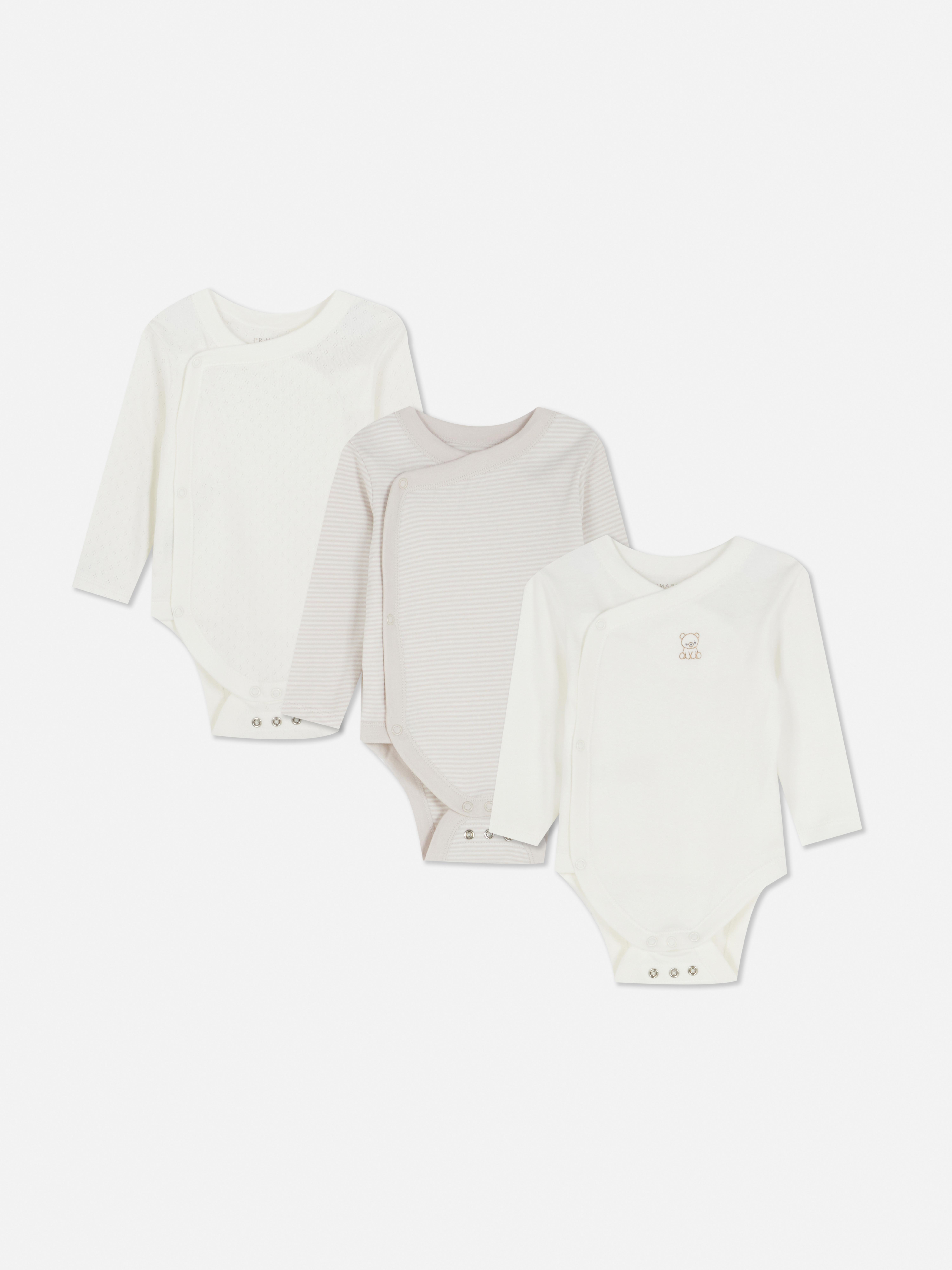 0-18 meses | 3 bodies trespasse recém-nascido Room to Grow