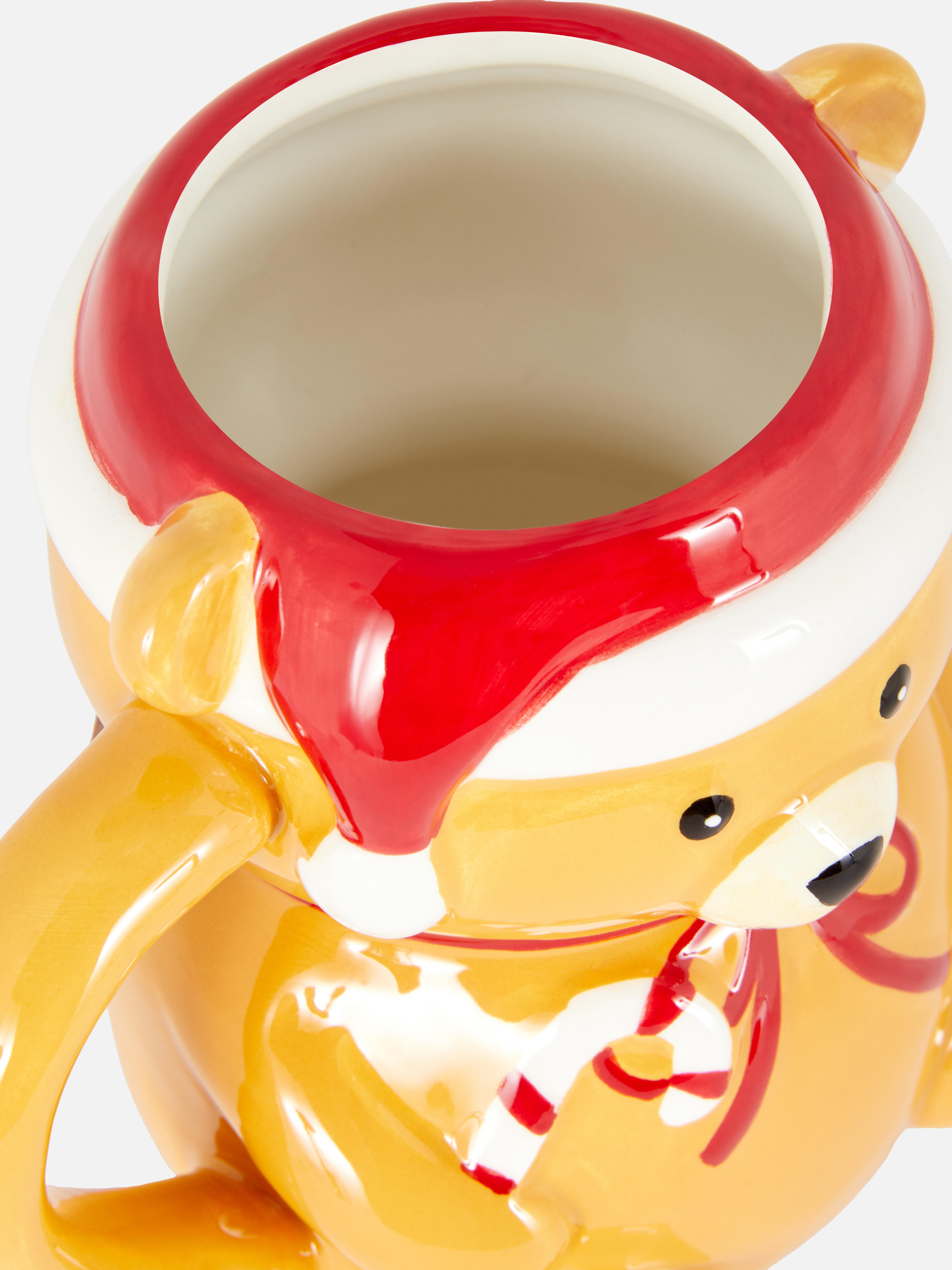 Christmas Teddybear Shaped Mug