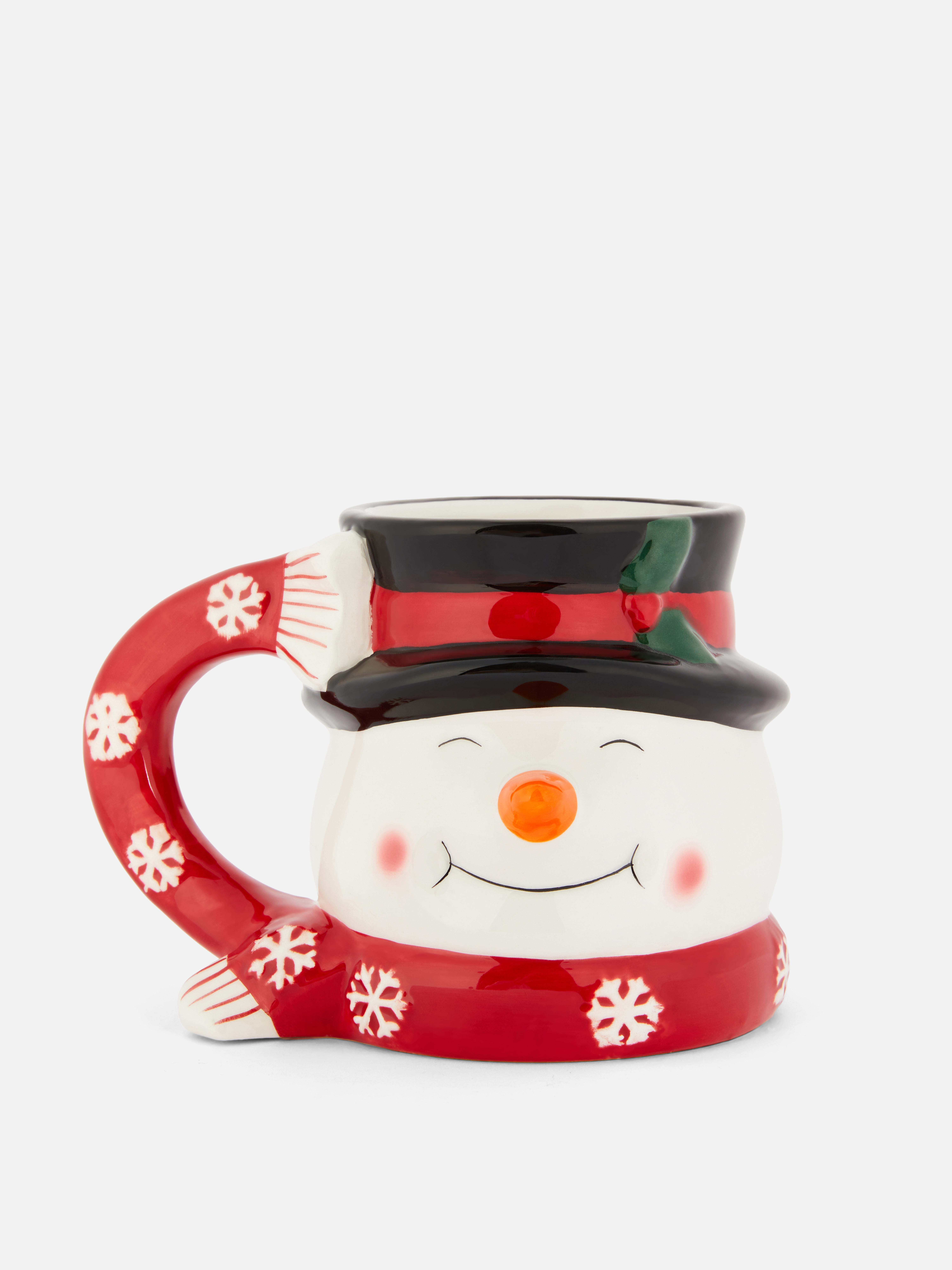 Tasse im Schneemann-Design