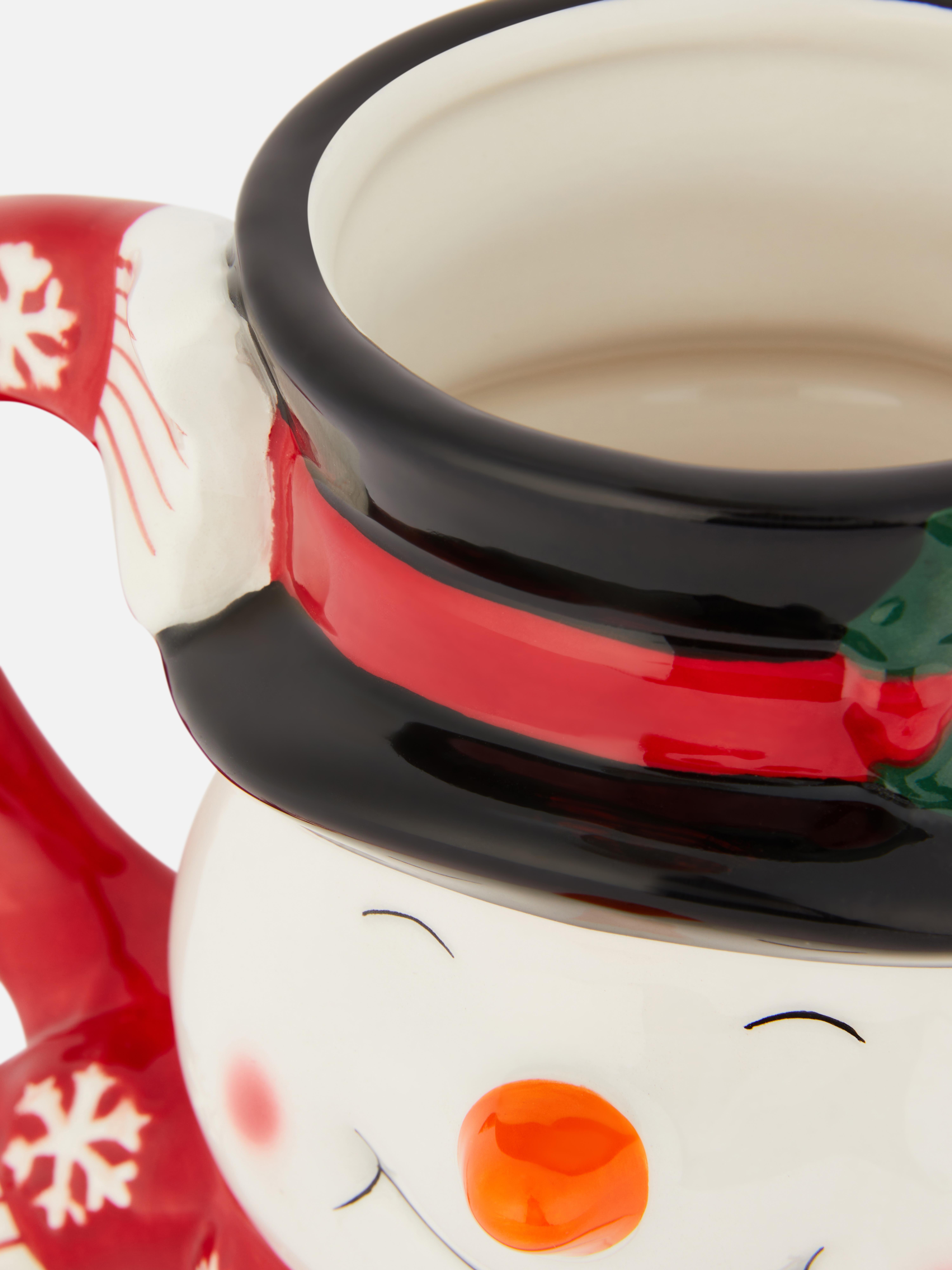 Tasse im Schneemann-Design