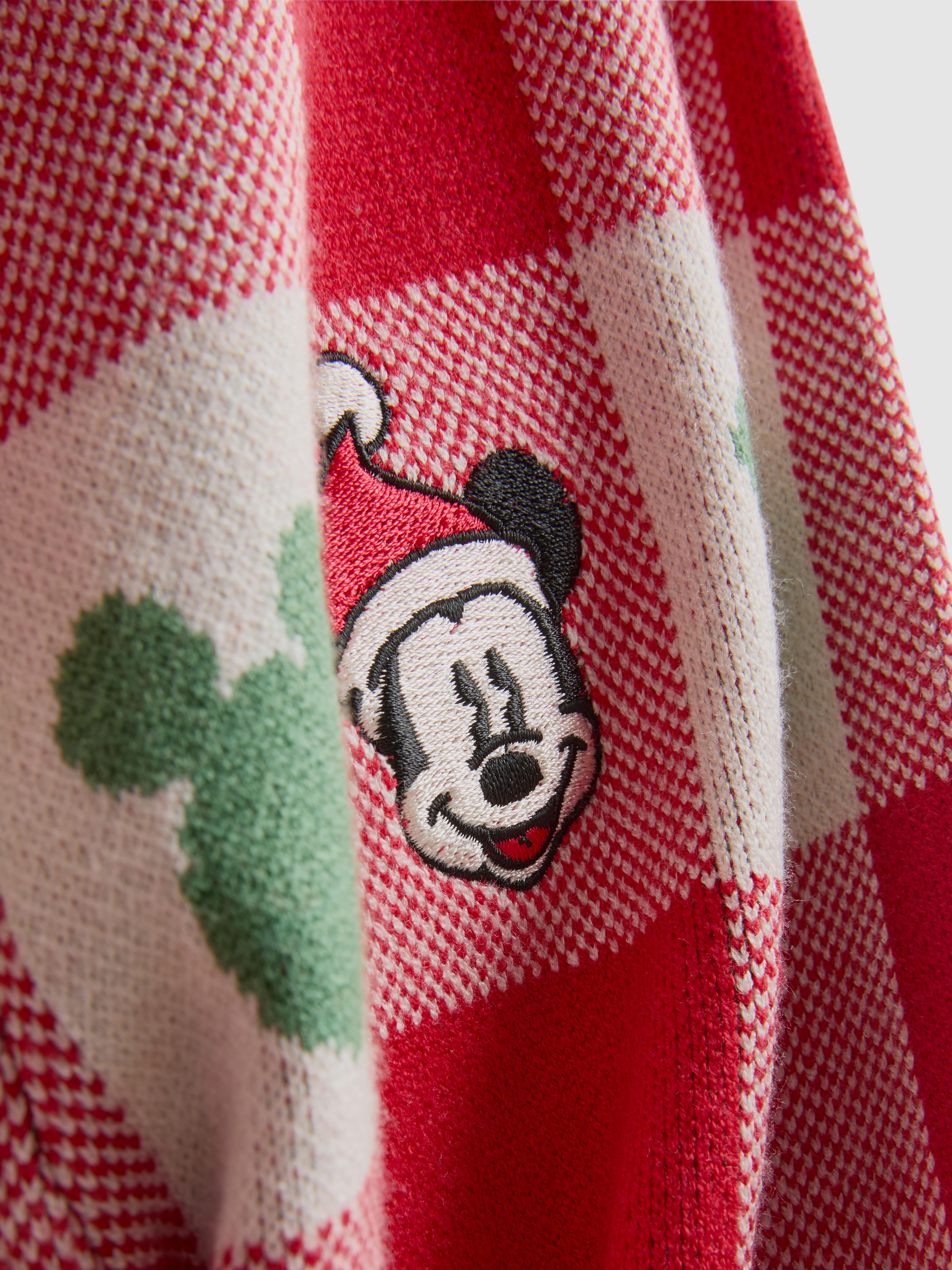 Disney's Mickey Mouse Gingham Christmas Trousers
