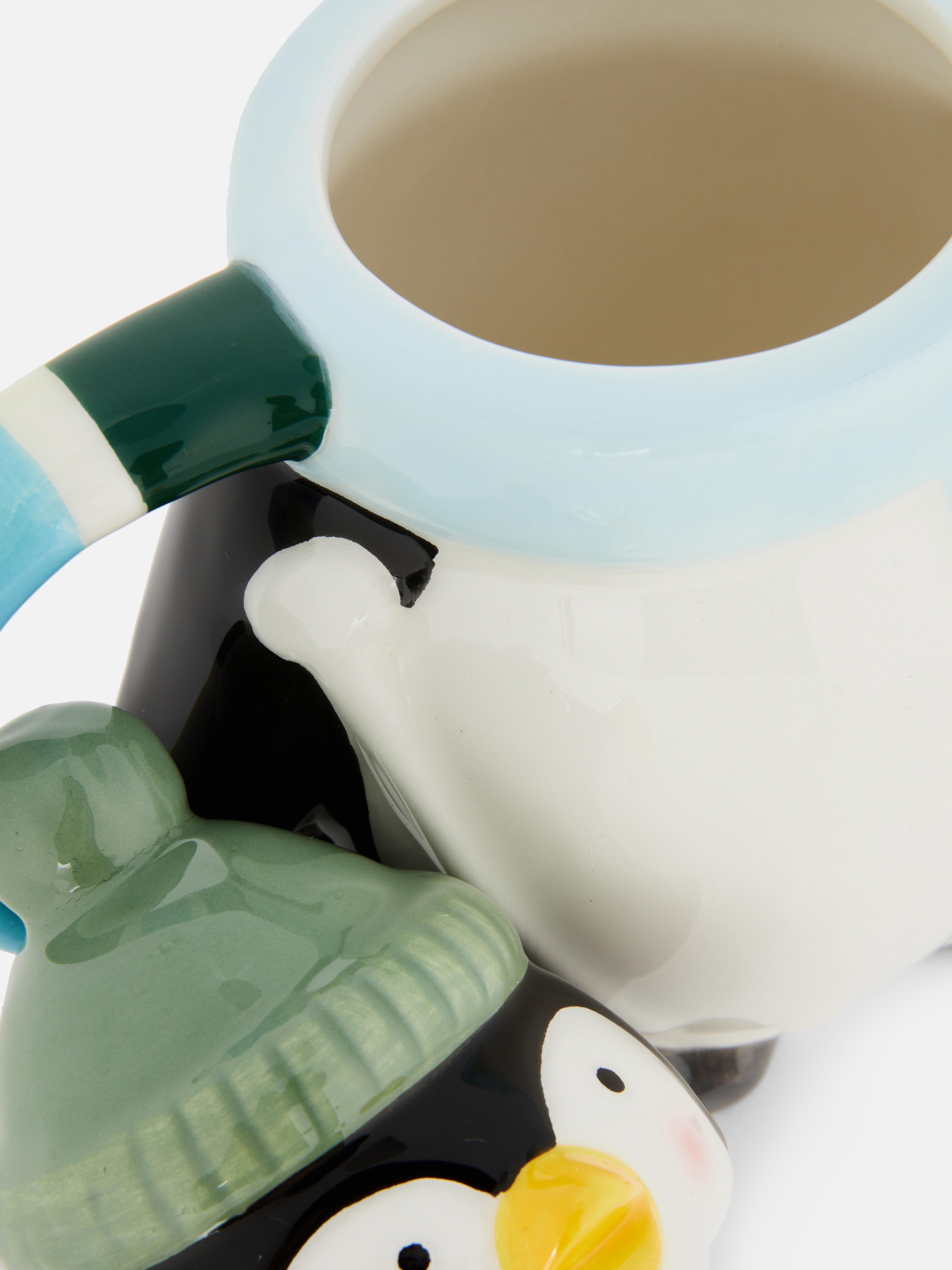 Penguin Mug With Lid