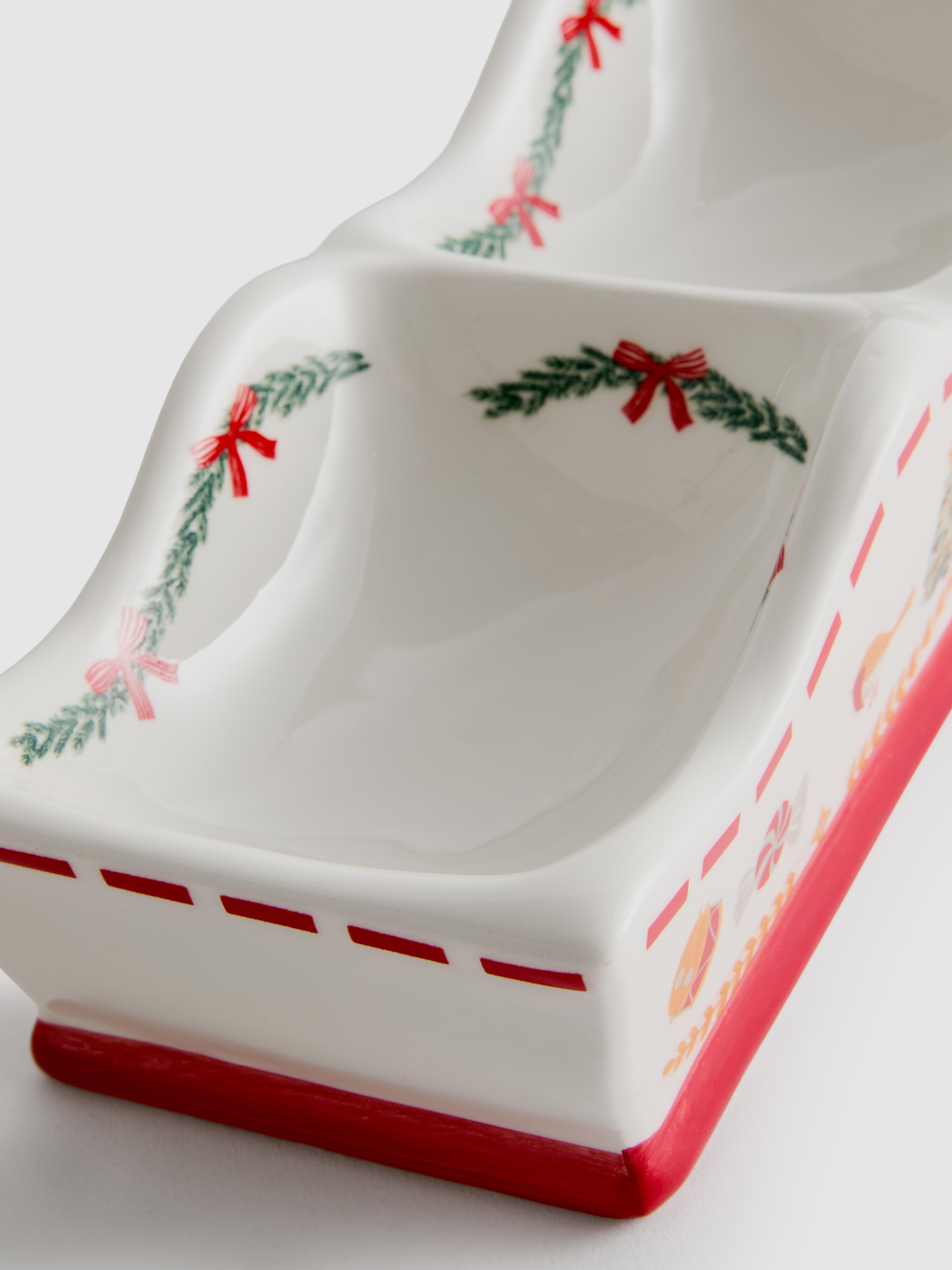 Keramische dipbakjes voor Kerstmis