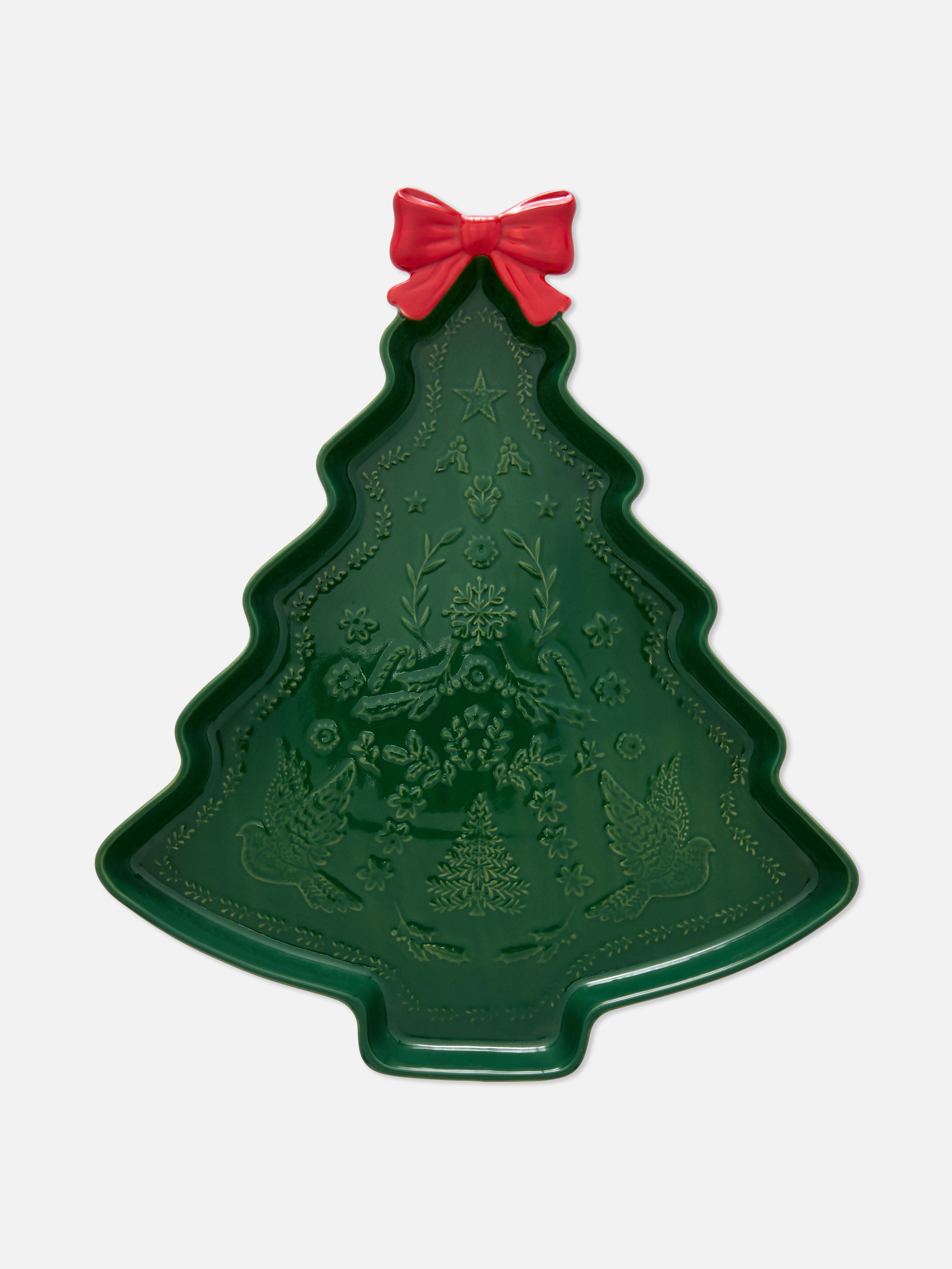 Christmas Tree Shaped Plate