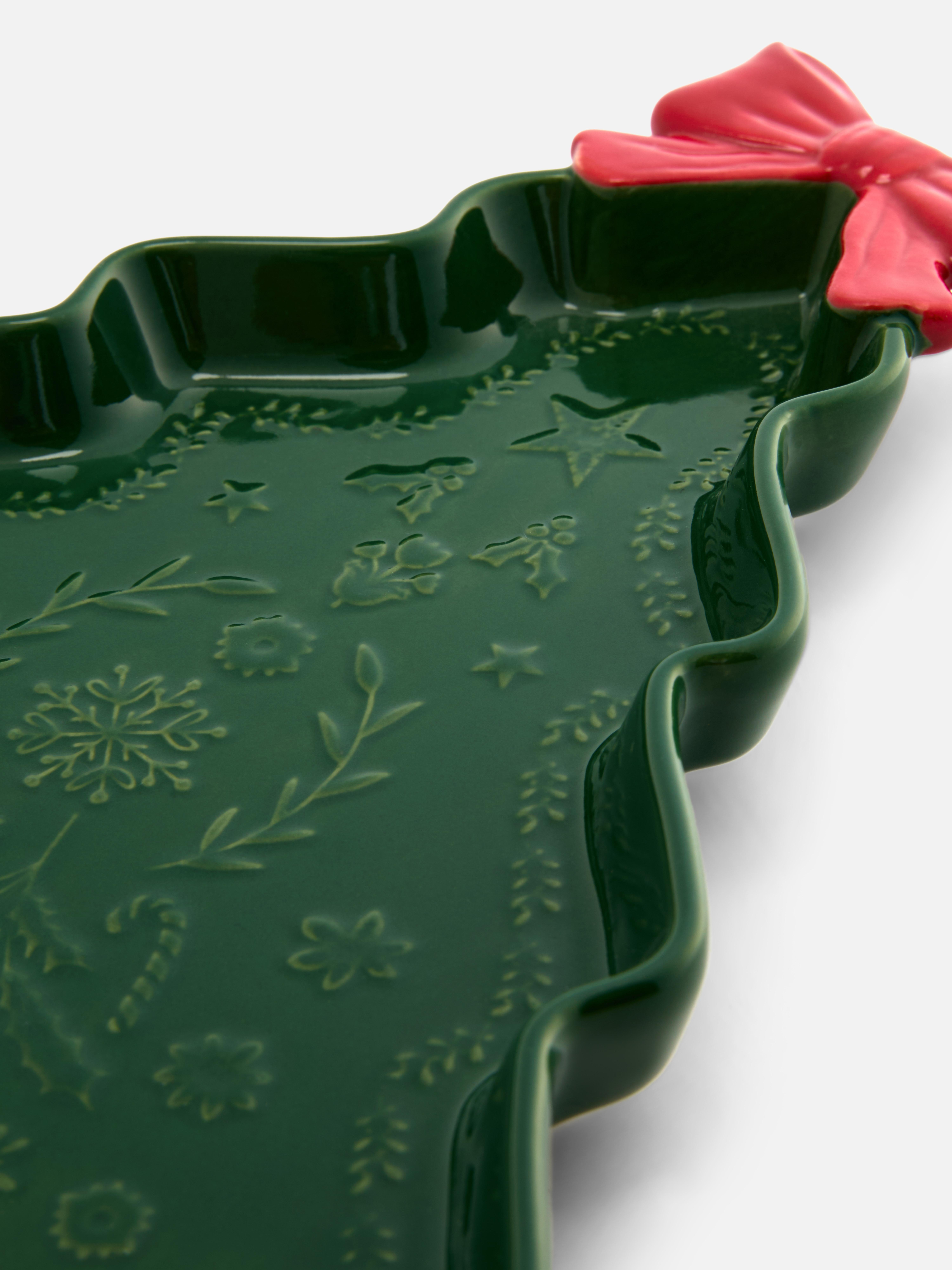 Christmas Tree Shaped Plate